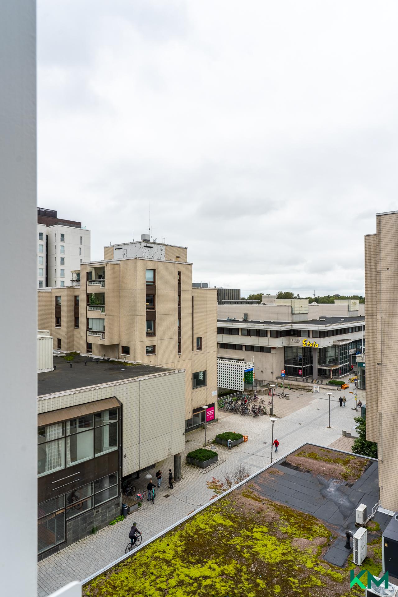 Maisema parvekkeelta