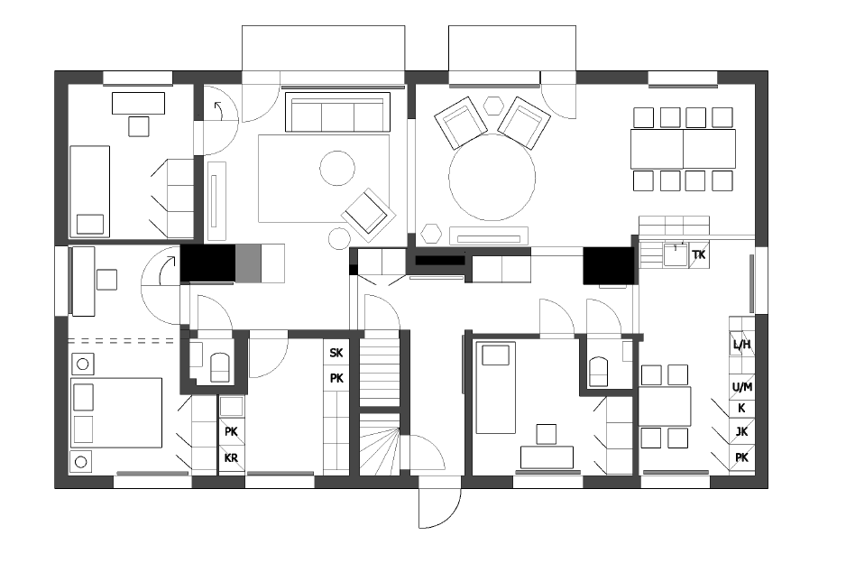 Luonnospohja remonttisuunnitelmasta