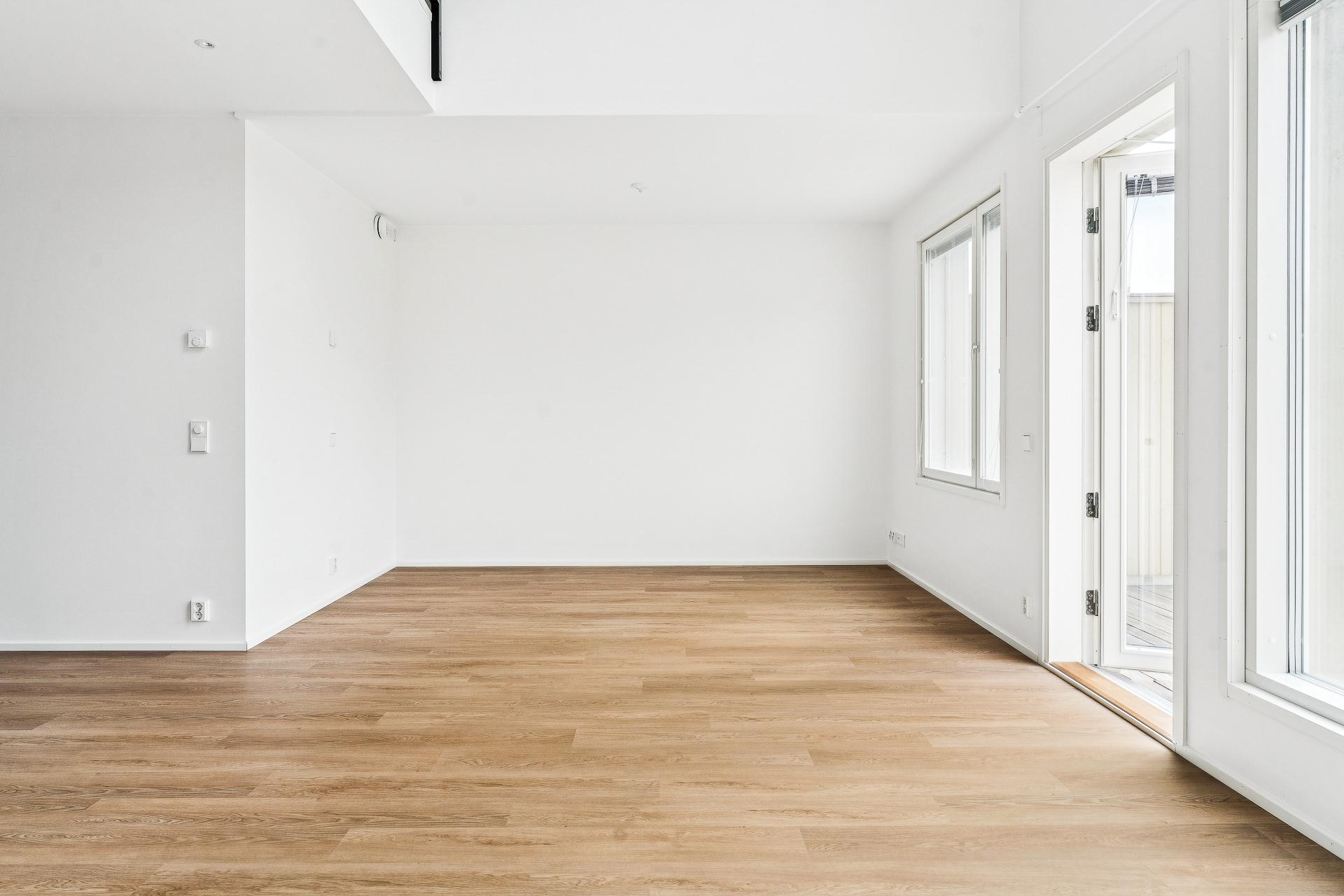 Olohuone, mahdollisuus lisähuoneen rakentamiseen