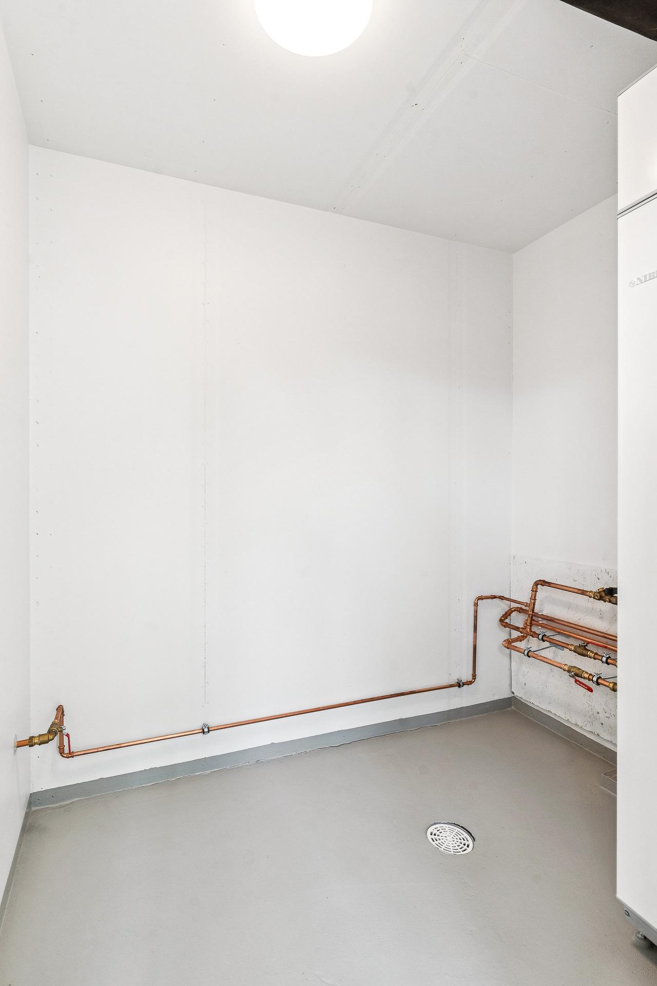 Lämmin asuntokohtainen varastotila