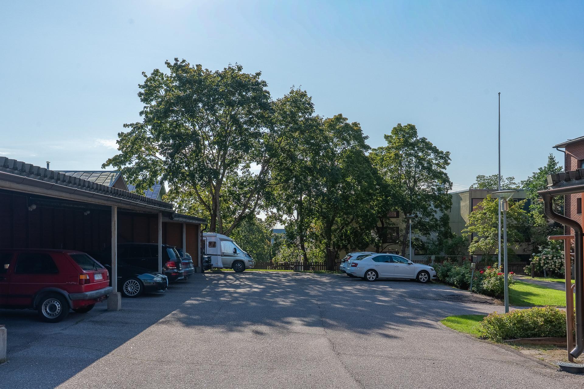 Autokatos ja yhtiöpihaa