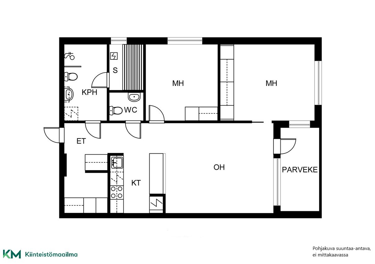 Malin Trällin kuja 3, Herttuankulma, Turku