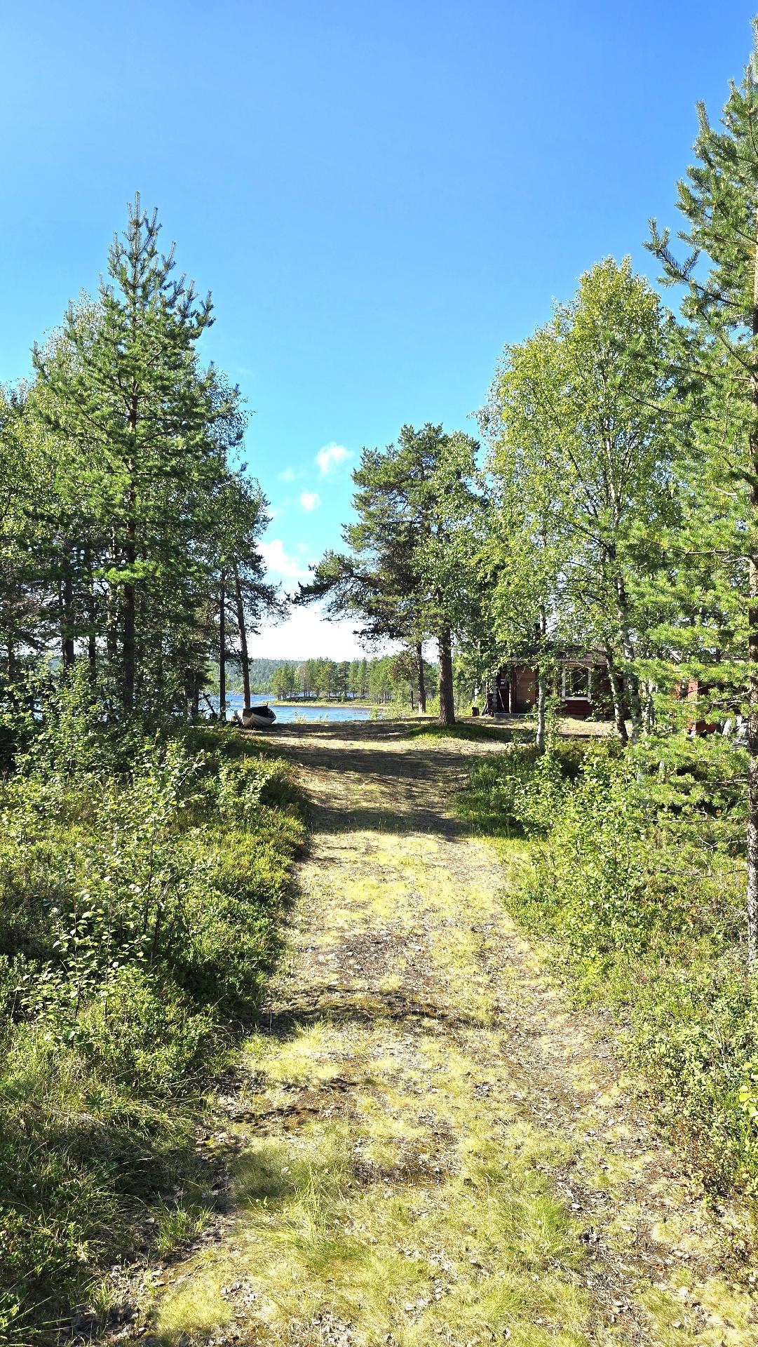 Tie saunarakennukselle