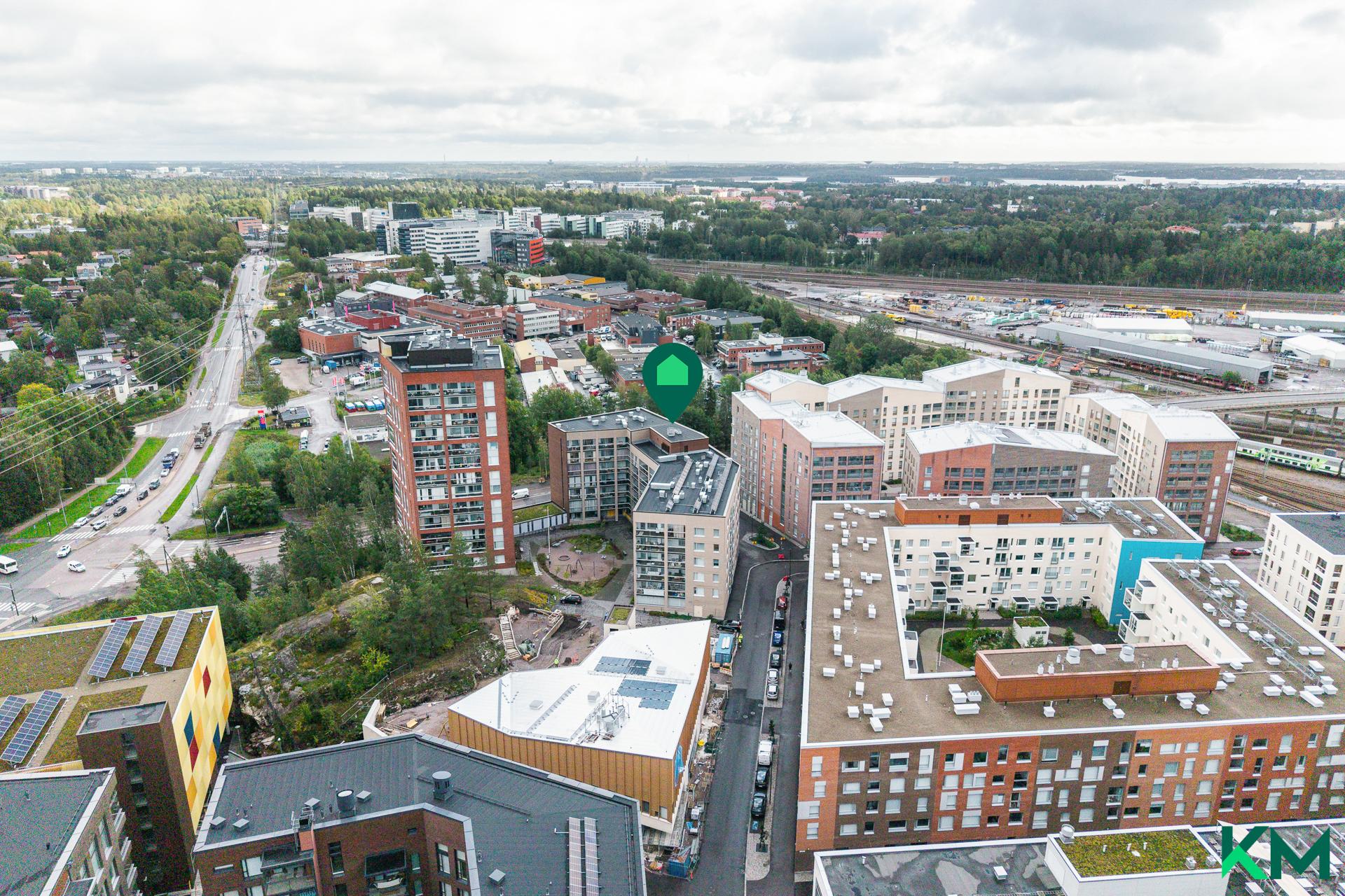 Lavakatu 8, Postipuisto, Helsinki