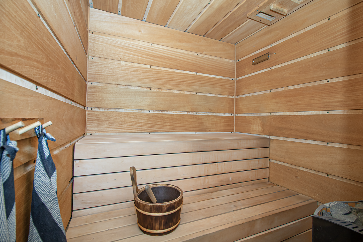 Oma sauna.