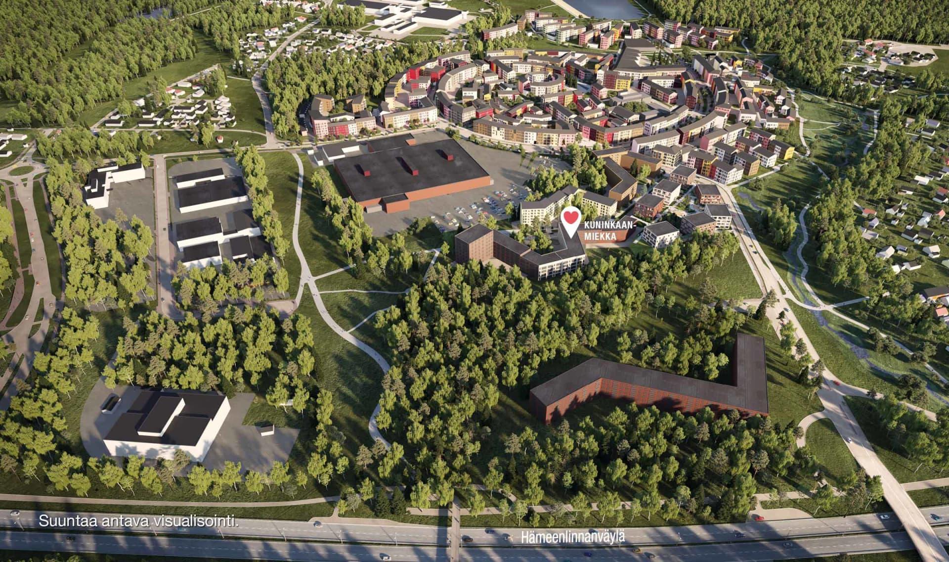 Maisemamaalauksenkatu 10 C 62, Kuninkaantammi, Helsinki