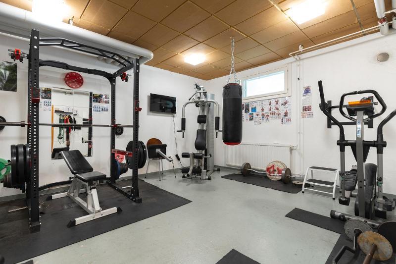 Taloyhtiössä hyvä kuntosali