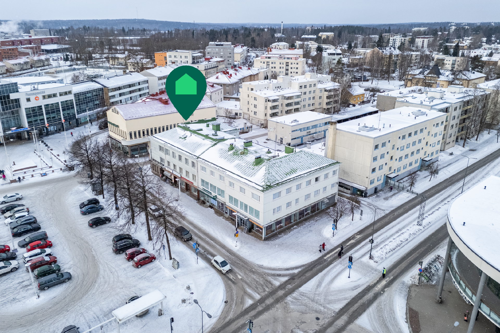 Kauppatori 3, Keskusta, Valkeakoski