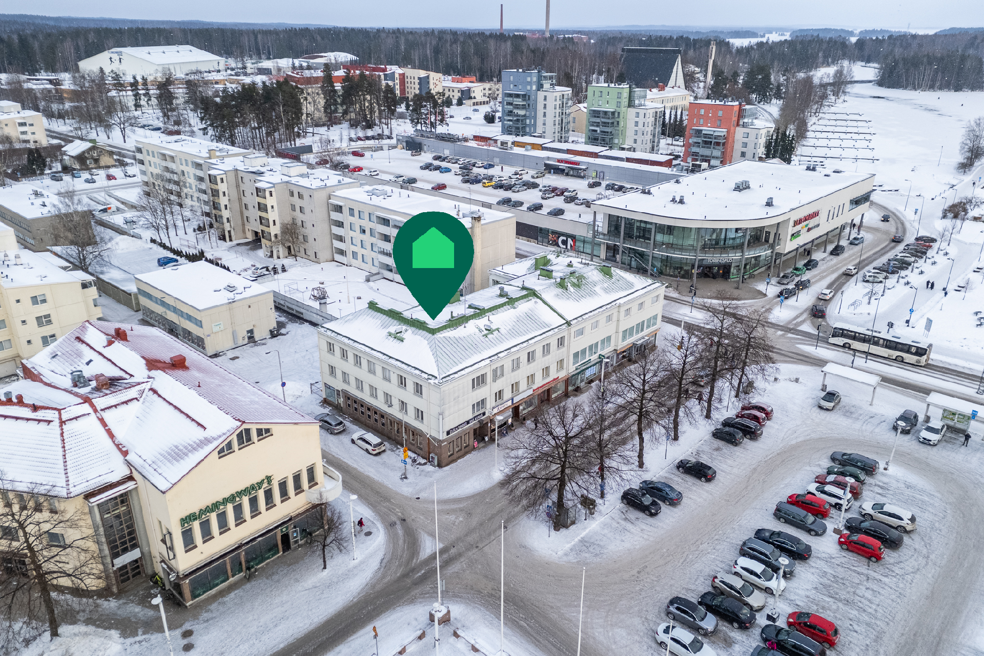 Kauppatori 3, Keskusta, Valkeakoski