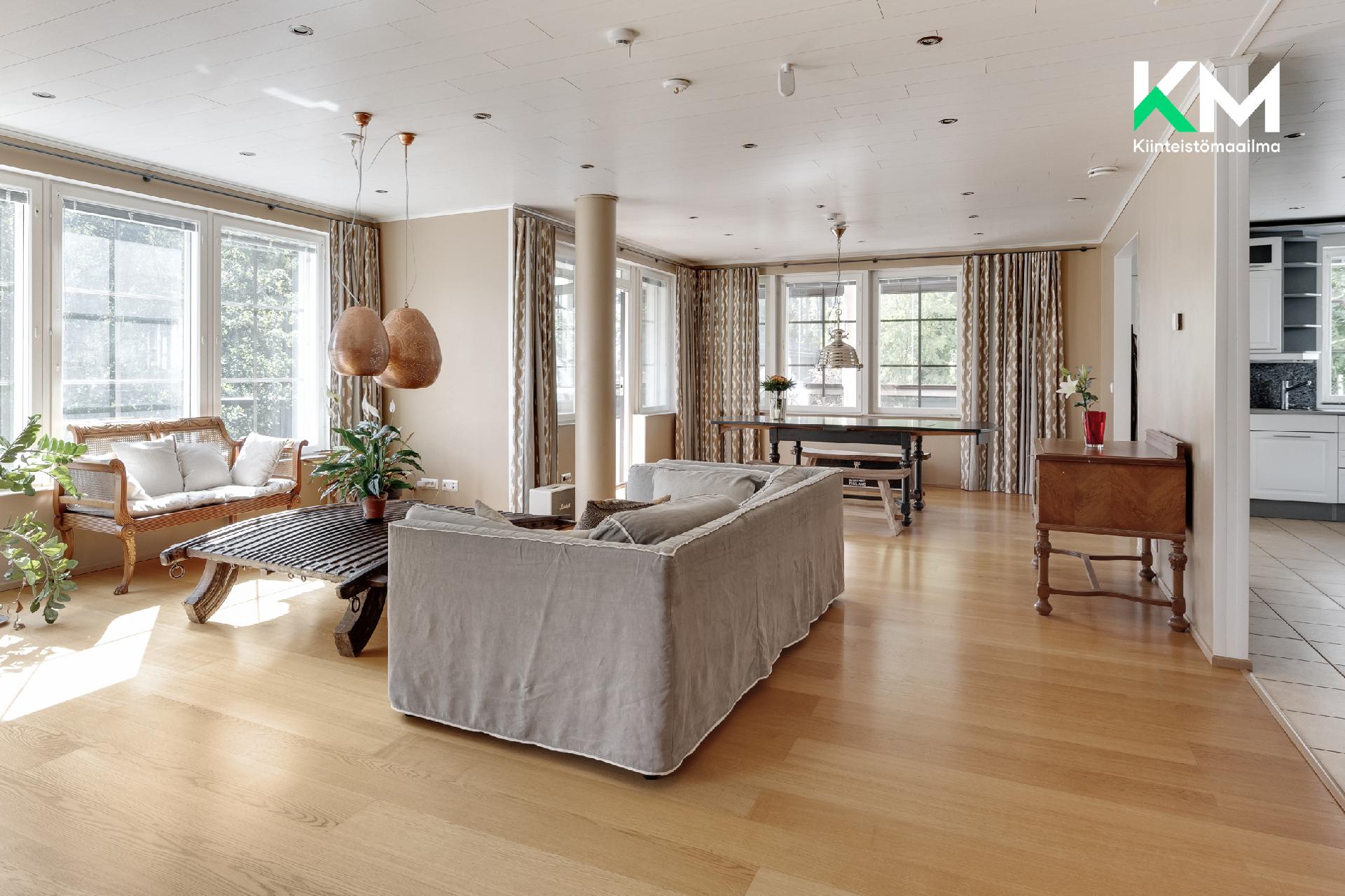 Olohuone ja ruokailutila