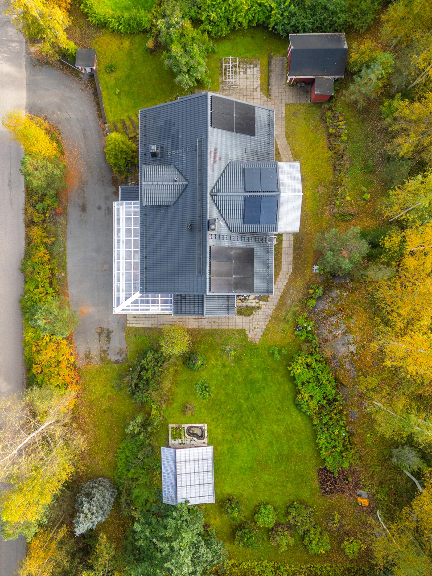 Katolla on aurinkopaneelit