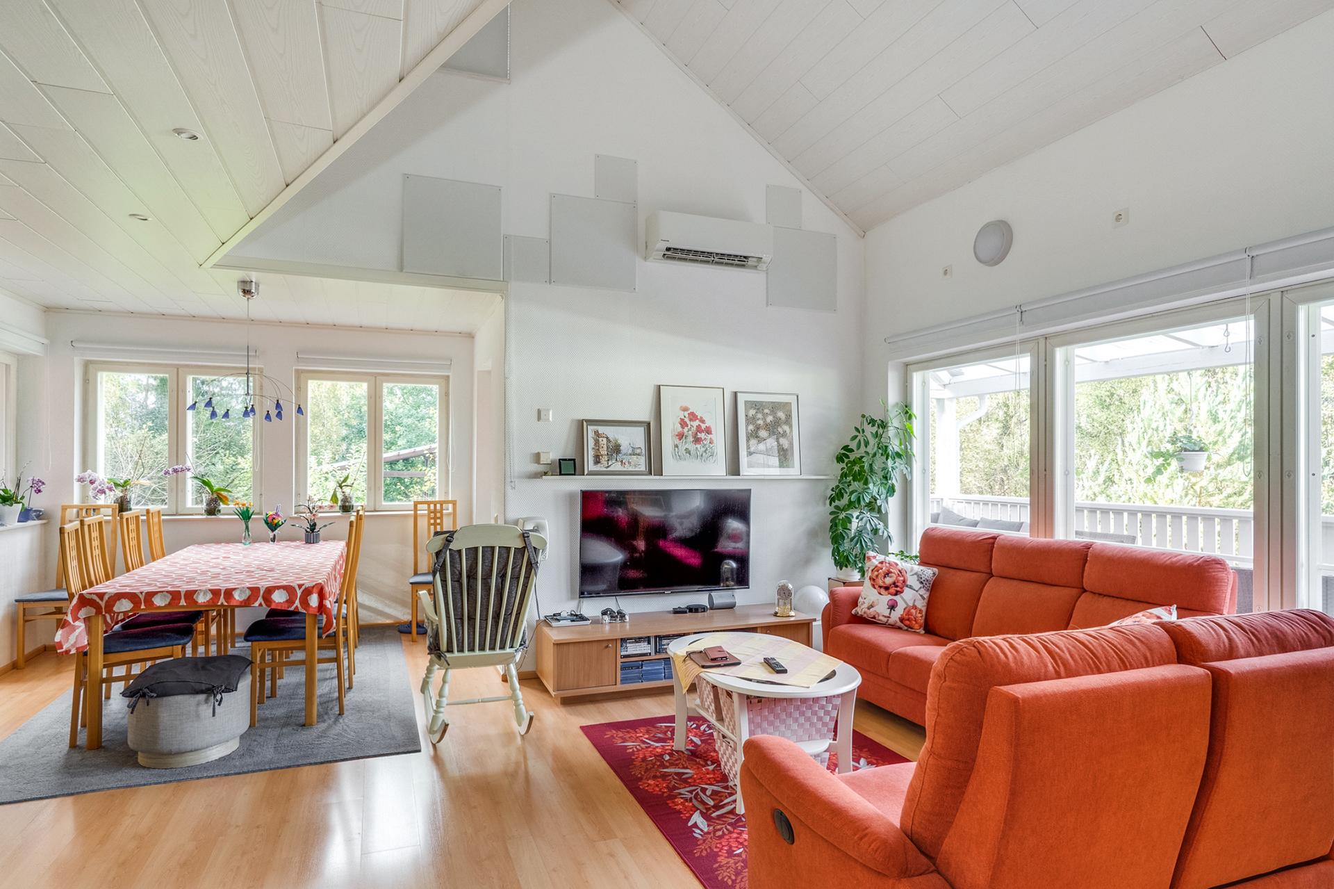 Olohuone ja ruokailutila