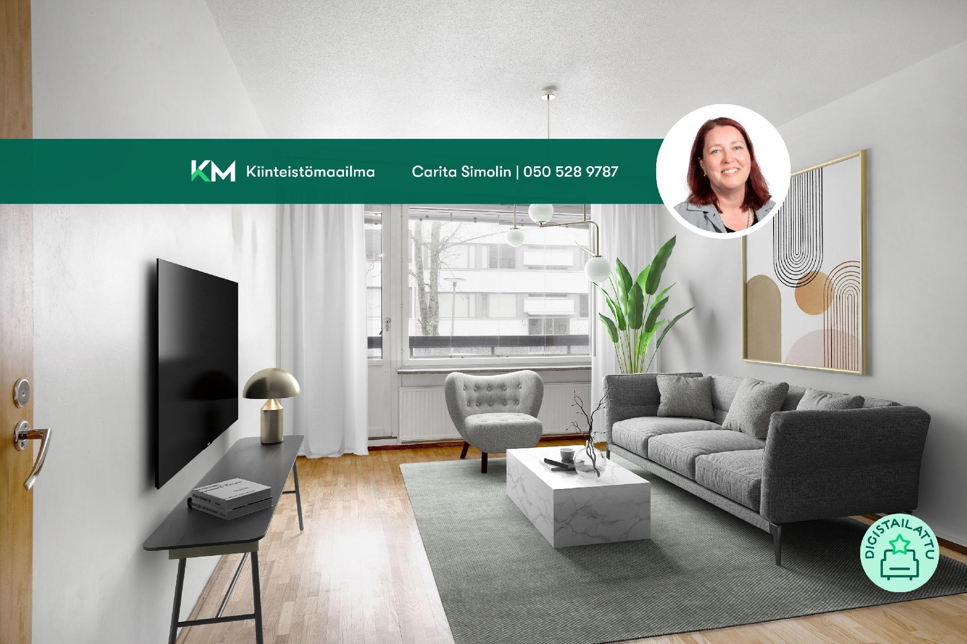 Digistailattu olohuone