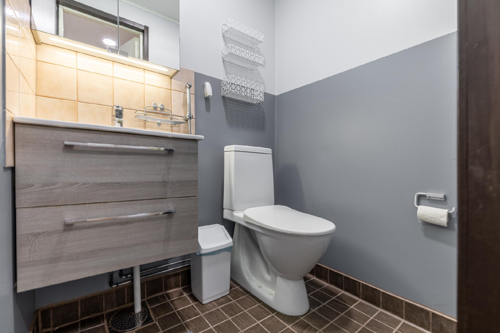 Erillinen wc tuo lisää asuinmukavuutta