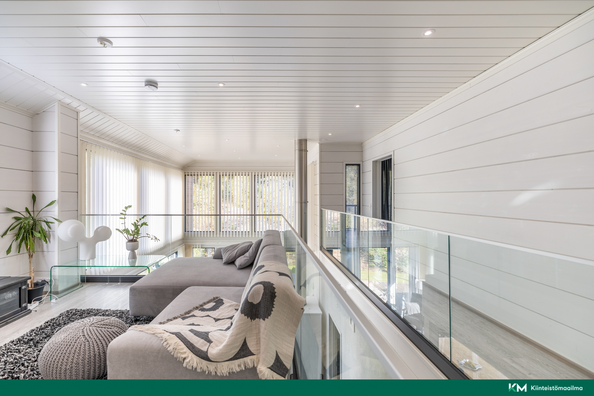 Käytävän päässä päämakuuhuone