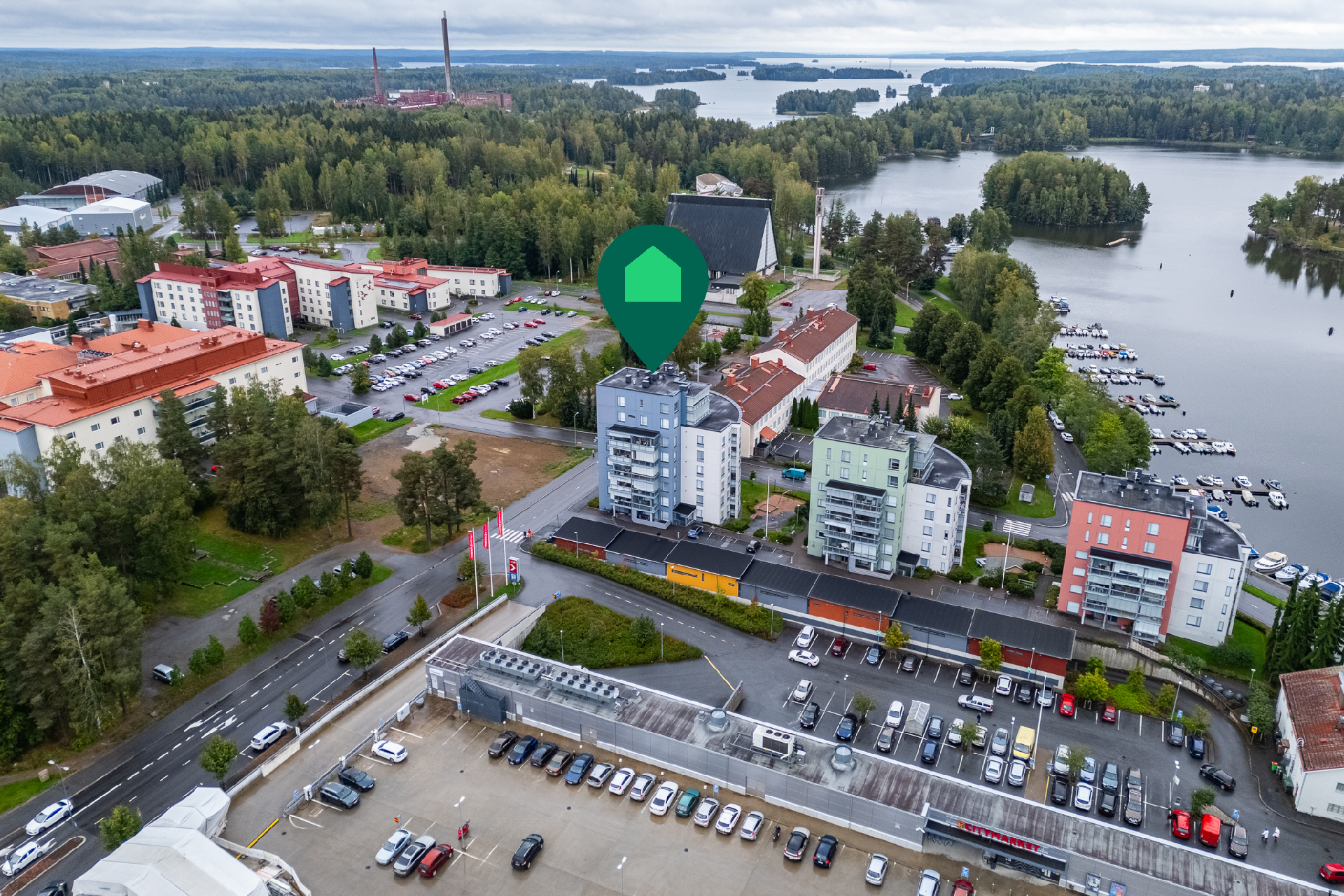 Oikokatu 5, Keskusta, Valkeakoski