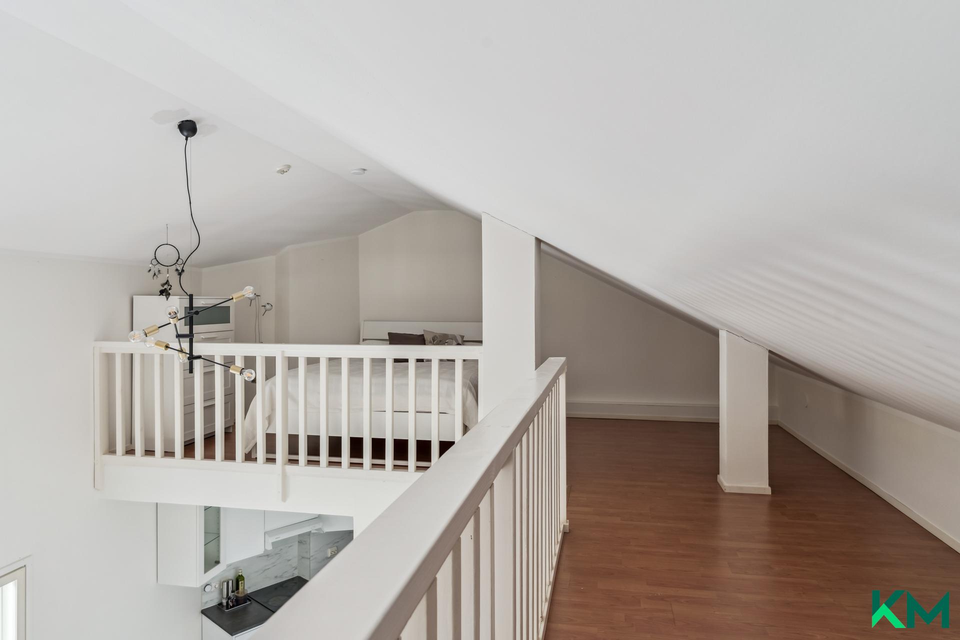 Kaksiosta löytyy myös iso parvitila