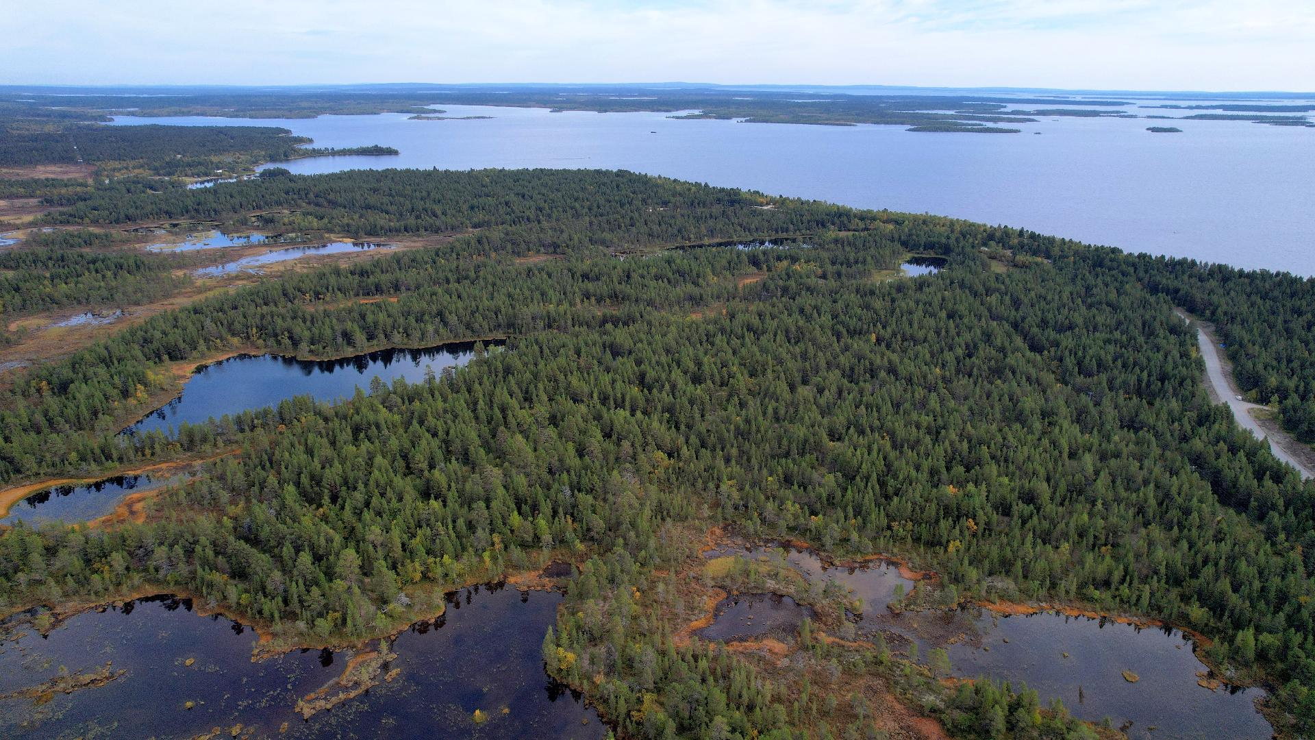 Sevettijärvelle päin.