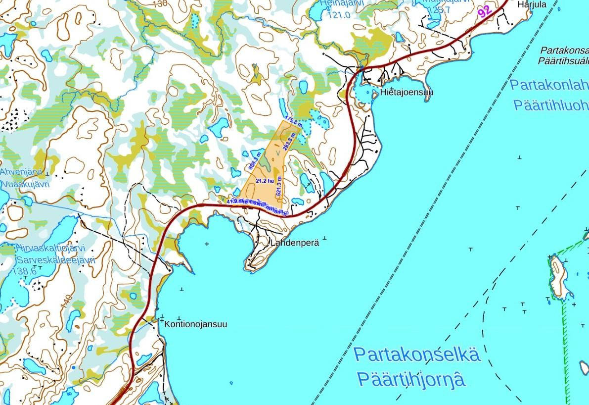 Sevettijärventie 3192, Partakko, Inari