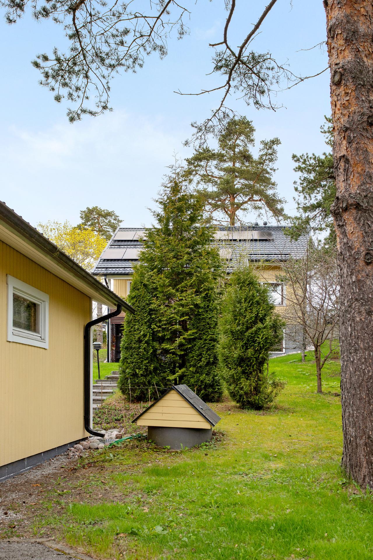 Pihakaivon vettä voi käyttää puutarhan kasteluun.