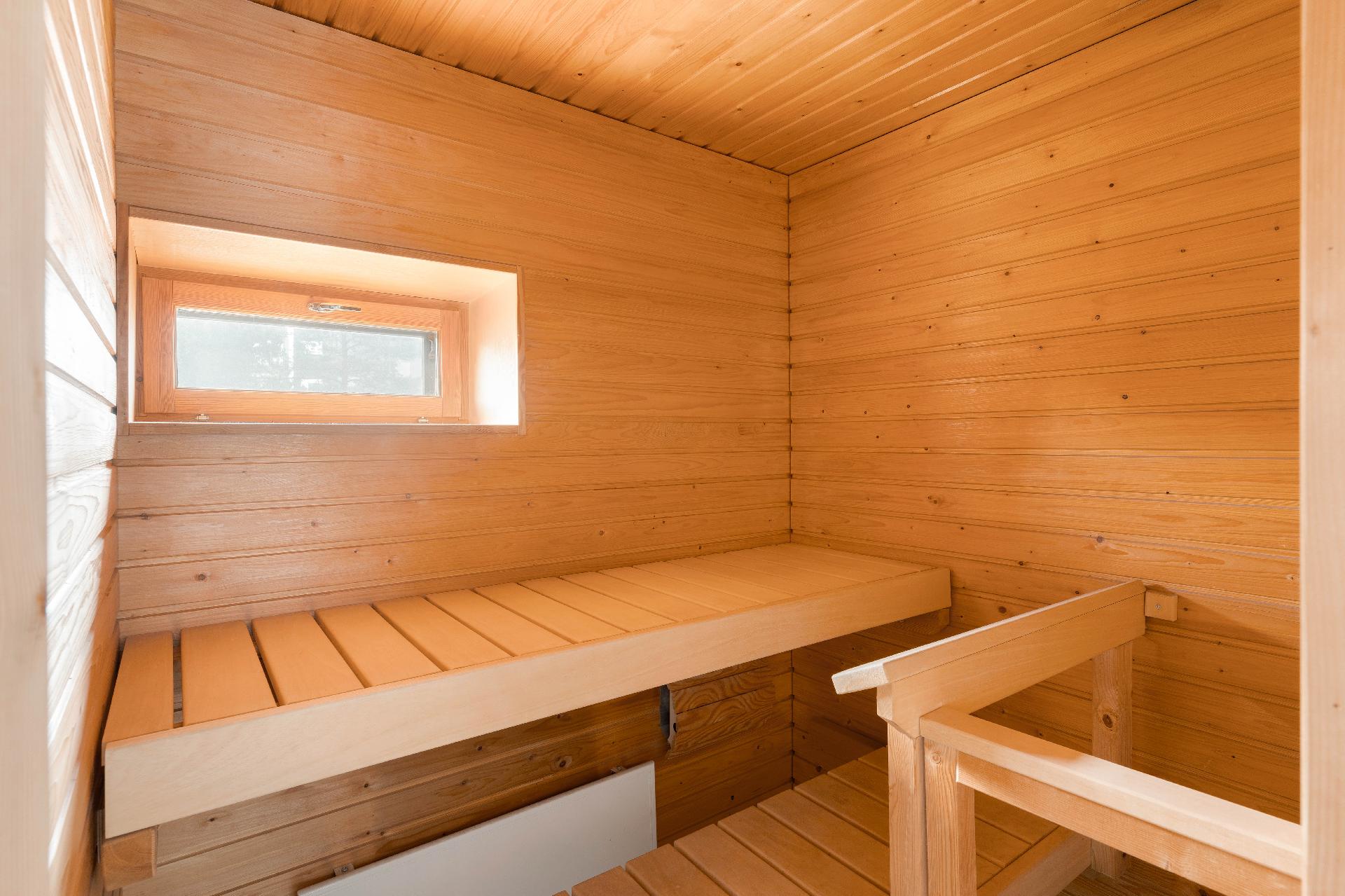 Oma sauna.