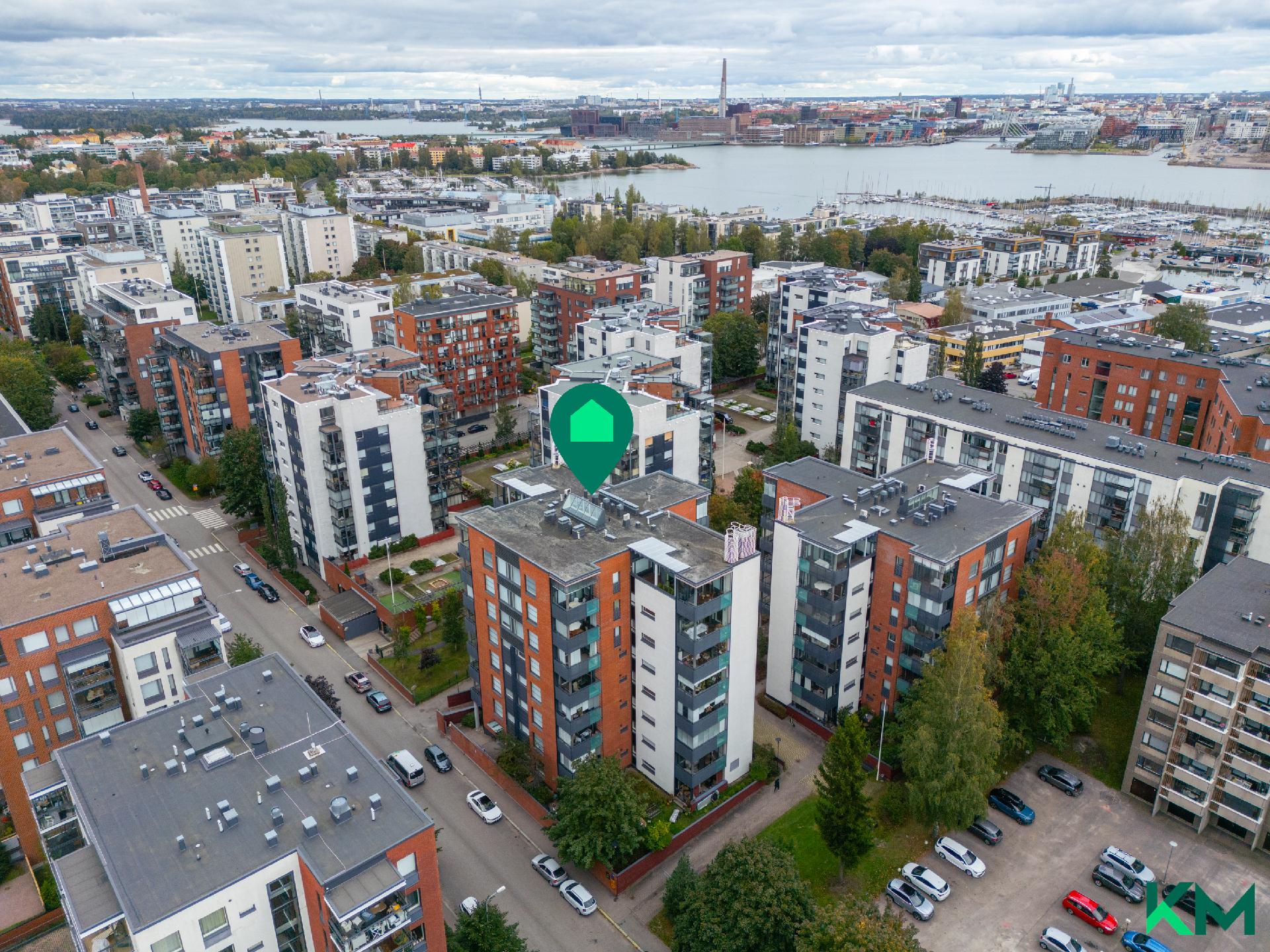 Melkonkatu 9, Lauttasaari, Helsinki
