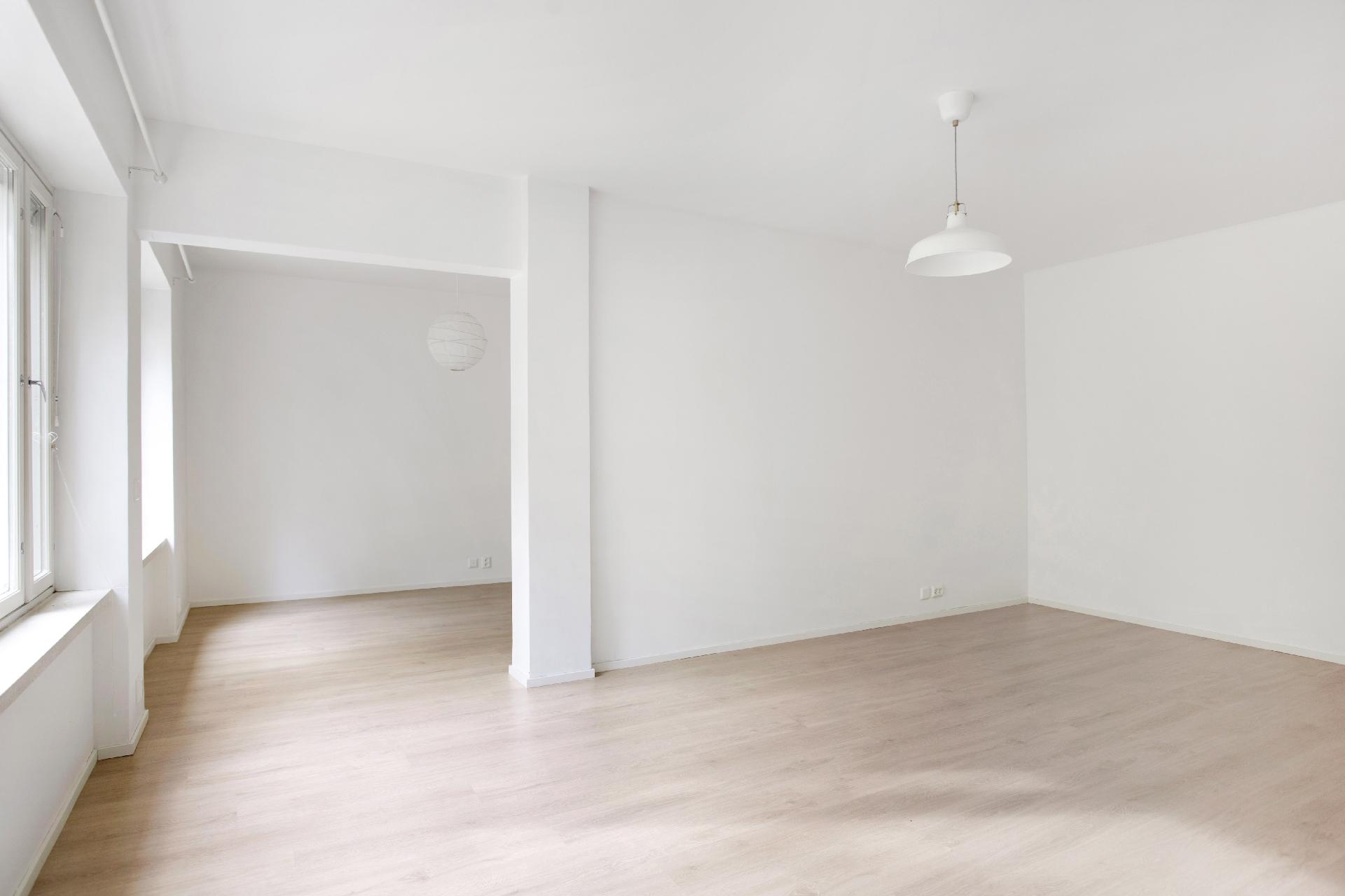 Keittiöstä katsottaessa.