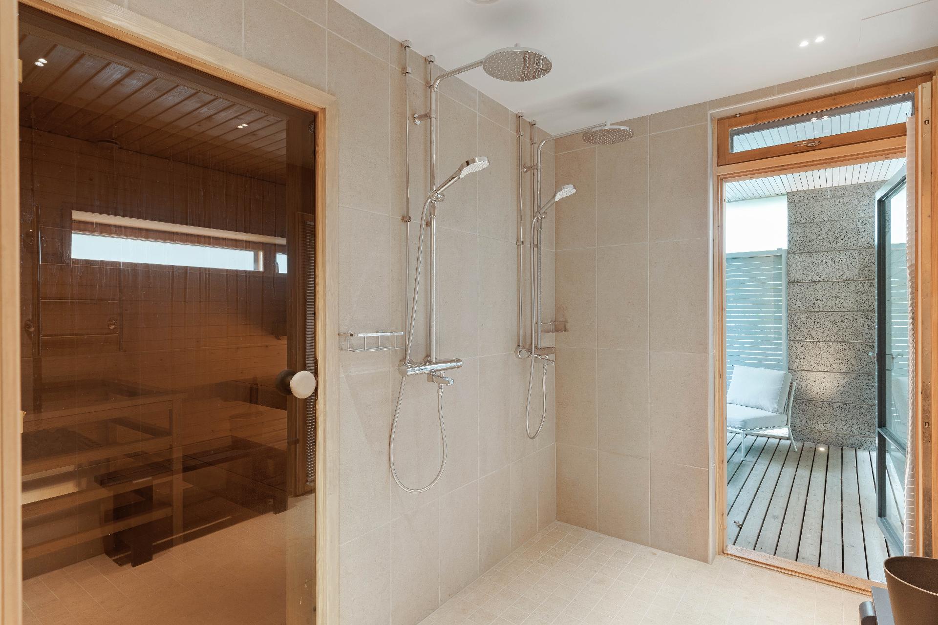 Modernit ja viihtyisät pesutilat