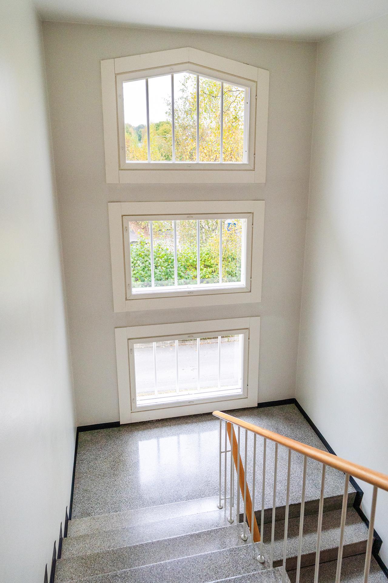 Talon kaunis rappukäytävä