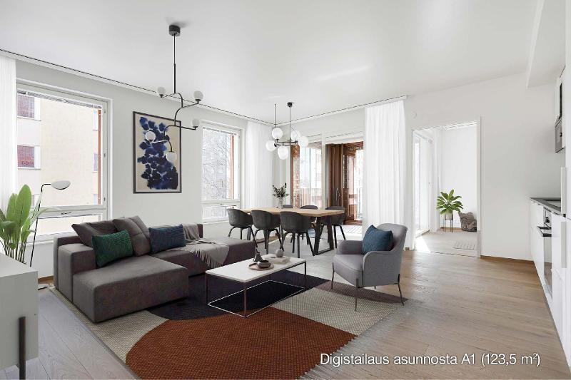 Töölöntullinkatu 4a A 1, Meilahti, Helsinki