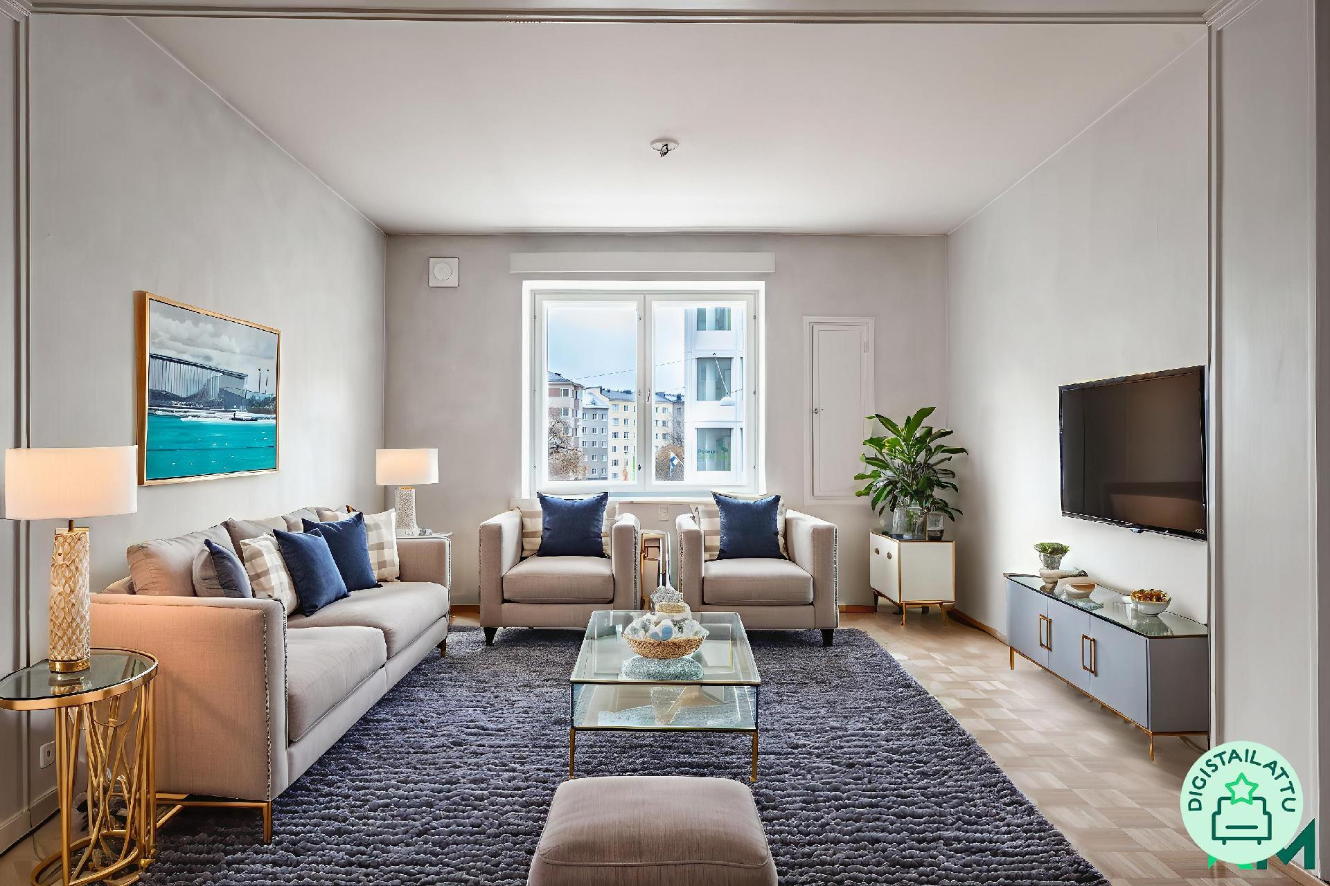 Kivasti valoa ja tilaa! (digistailattu)