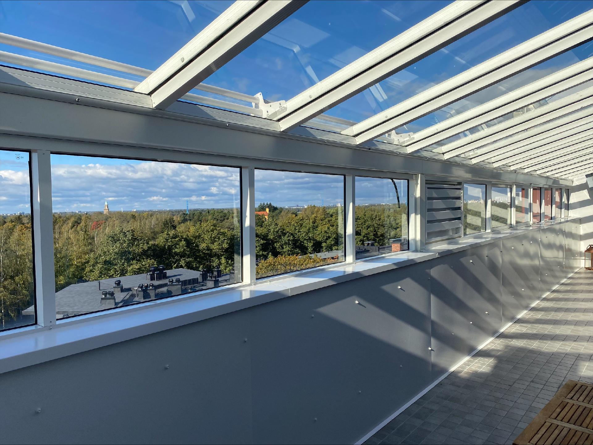 Taloyhtiön sauna osastoa