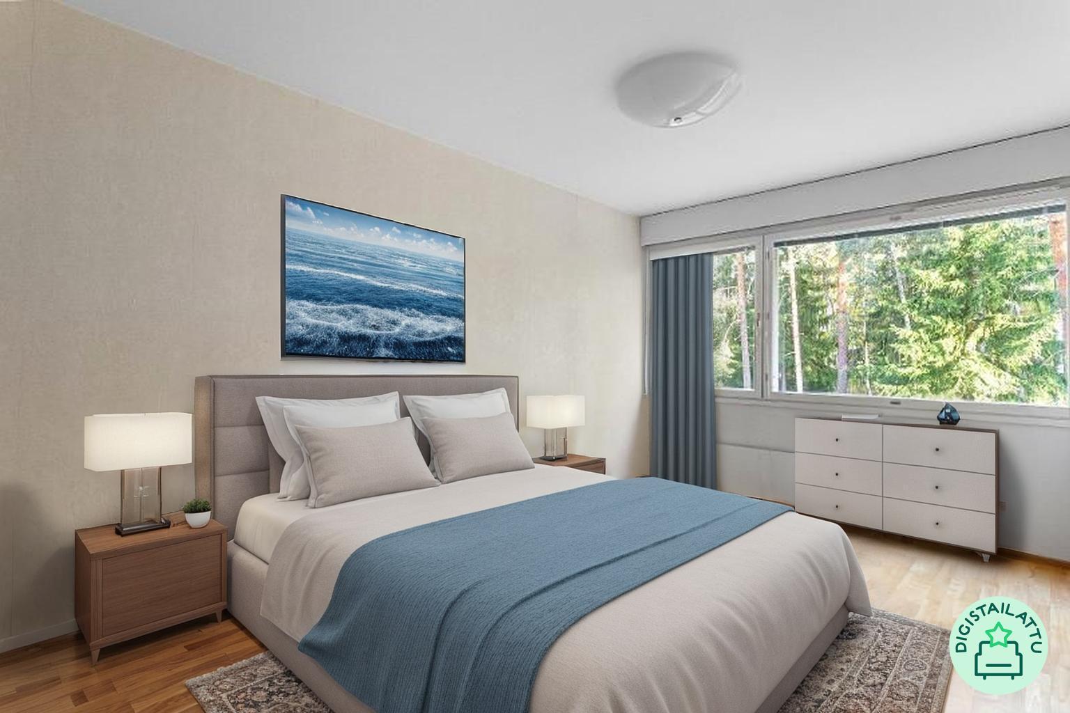 Makuuhuone 1 Digistailattu