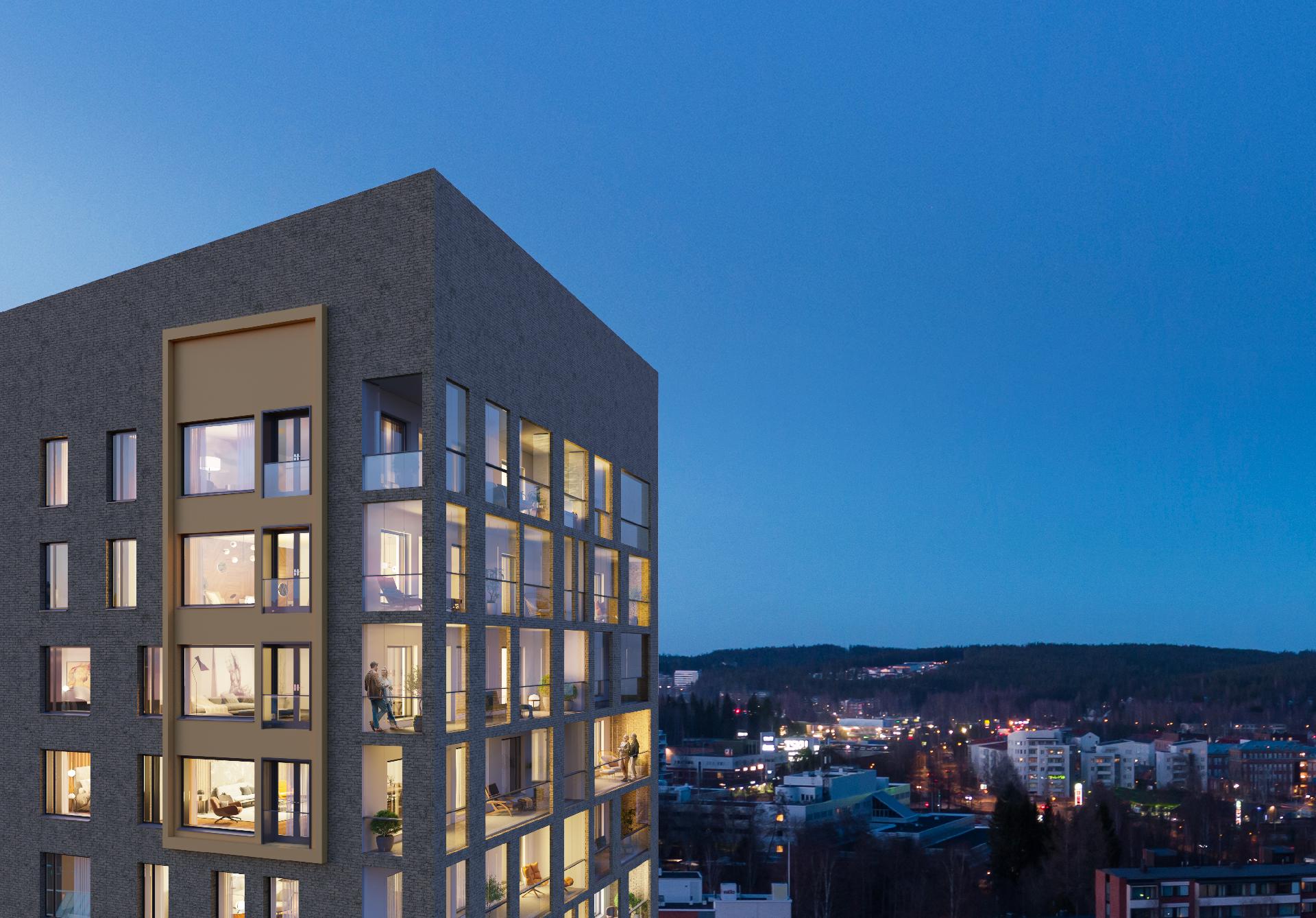 Kalevankatu 8 A 17, Keskusta, Jyväskylä