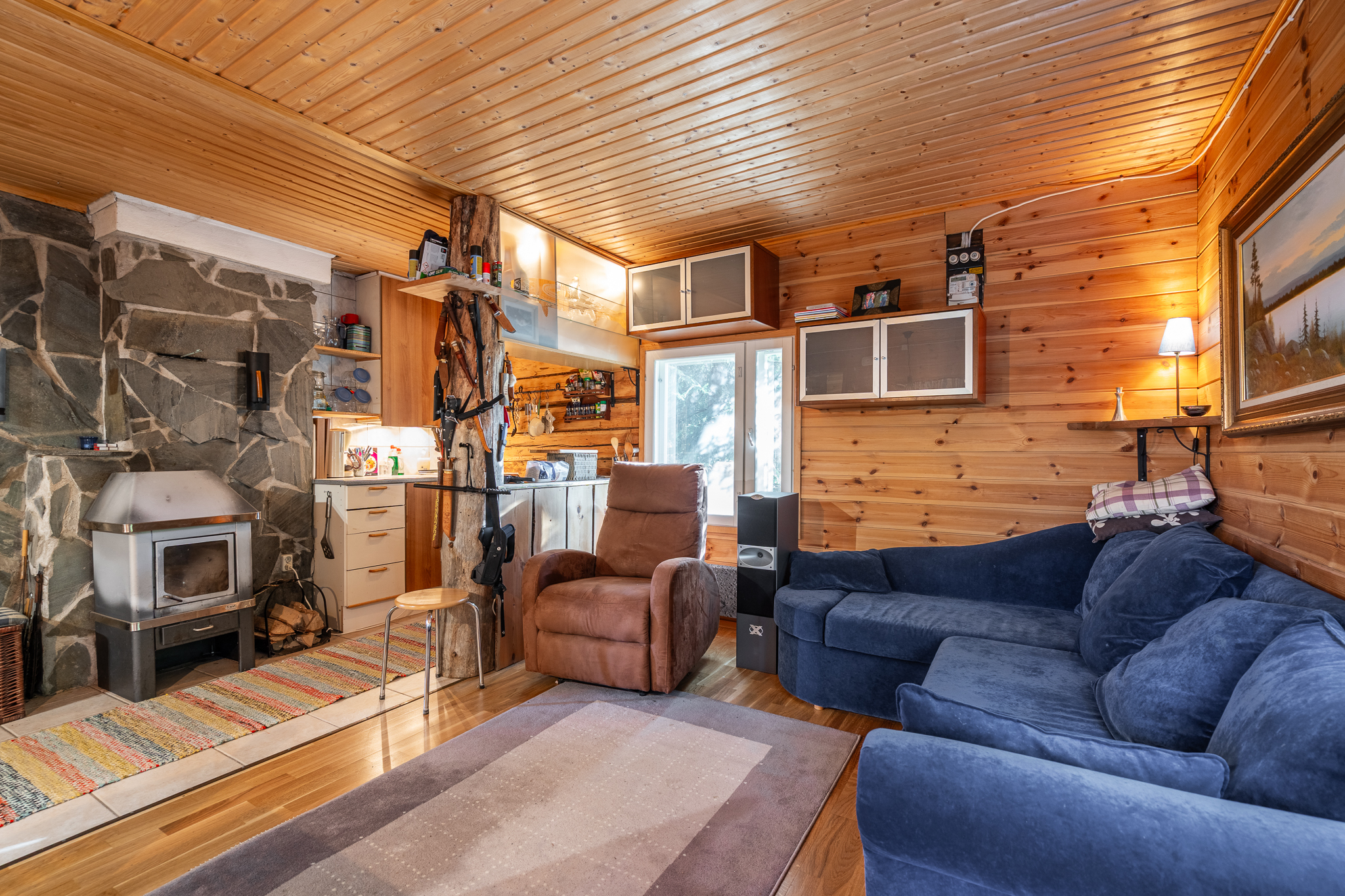 Olohuone/keittiö