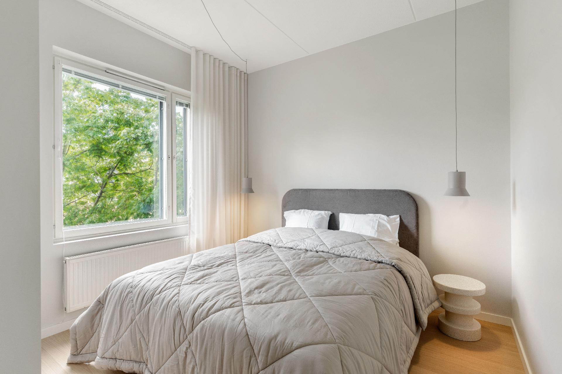 Tunnelmallinen makuuhuone