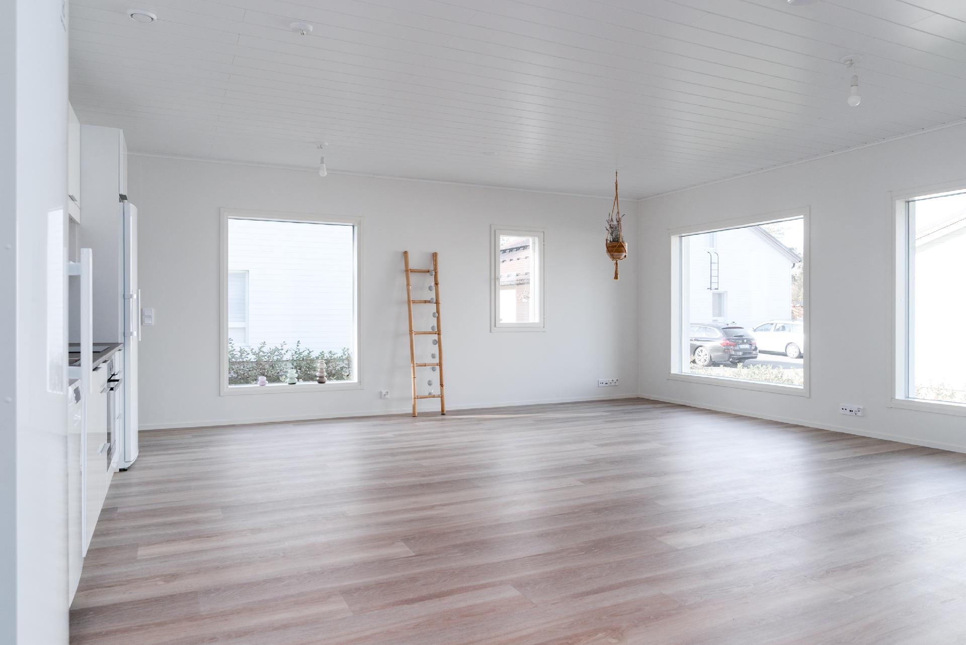 Ihana avara olohuone