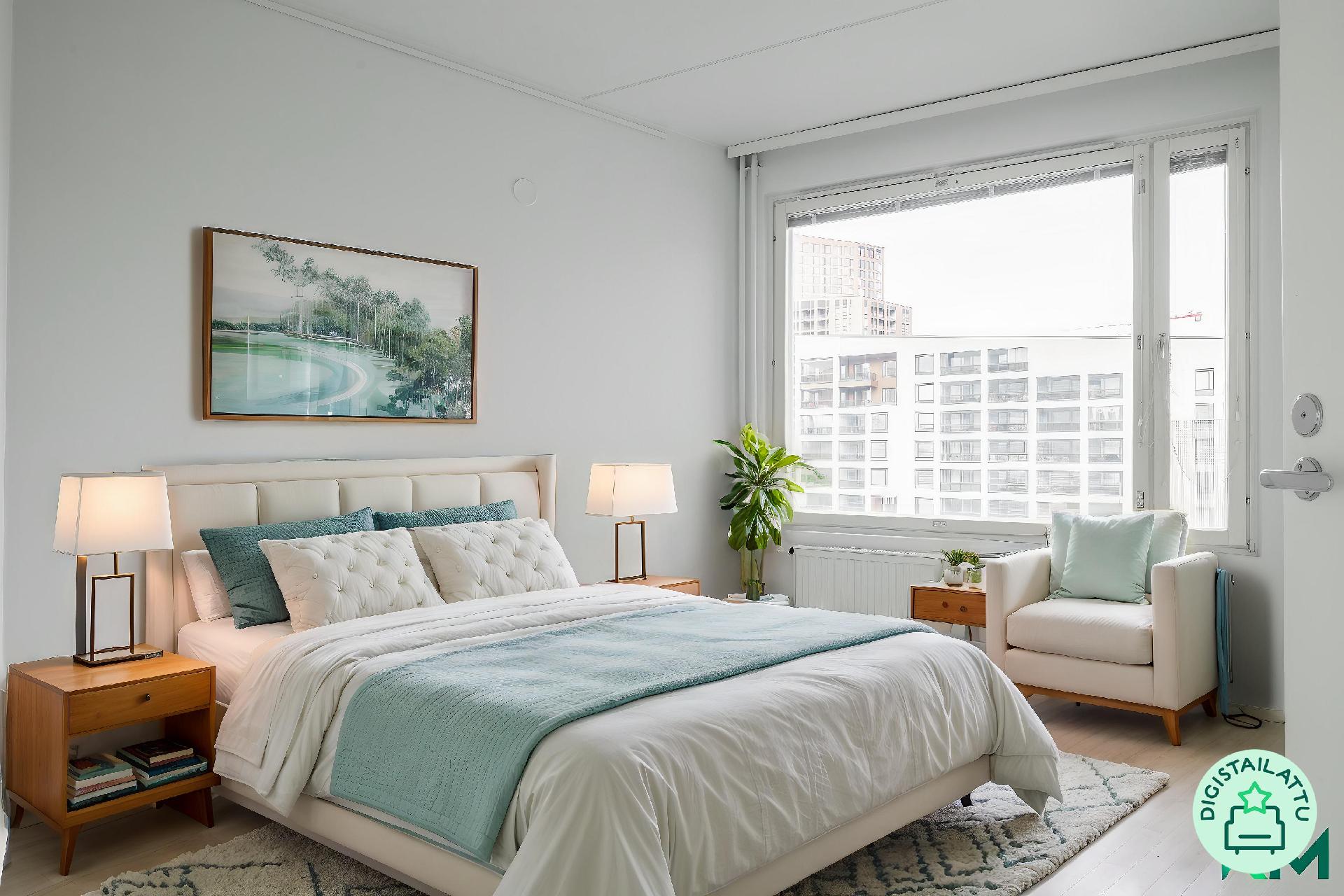 Makuuhuone digistailattuna