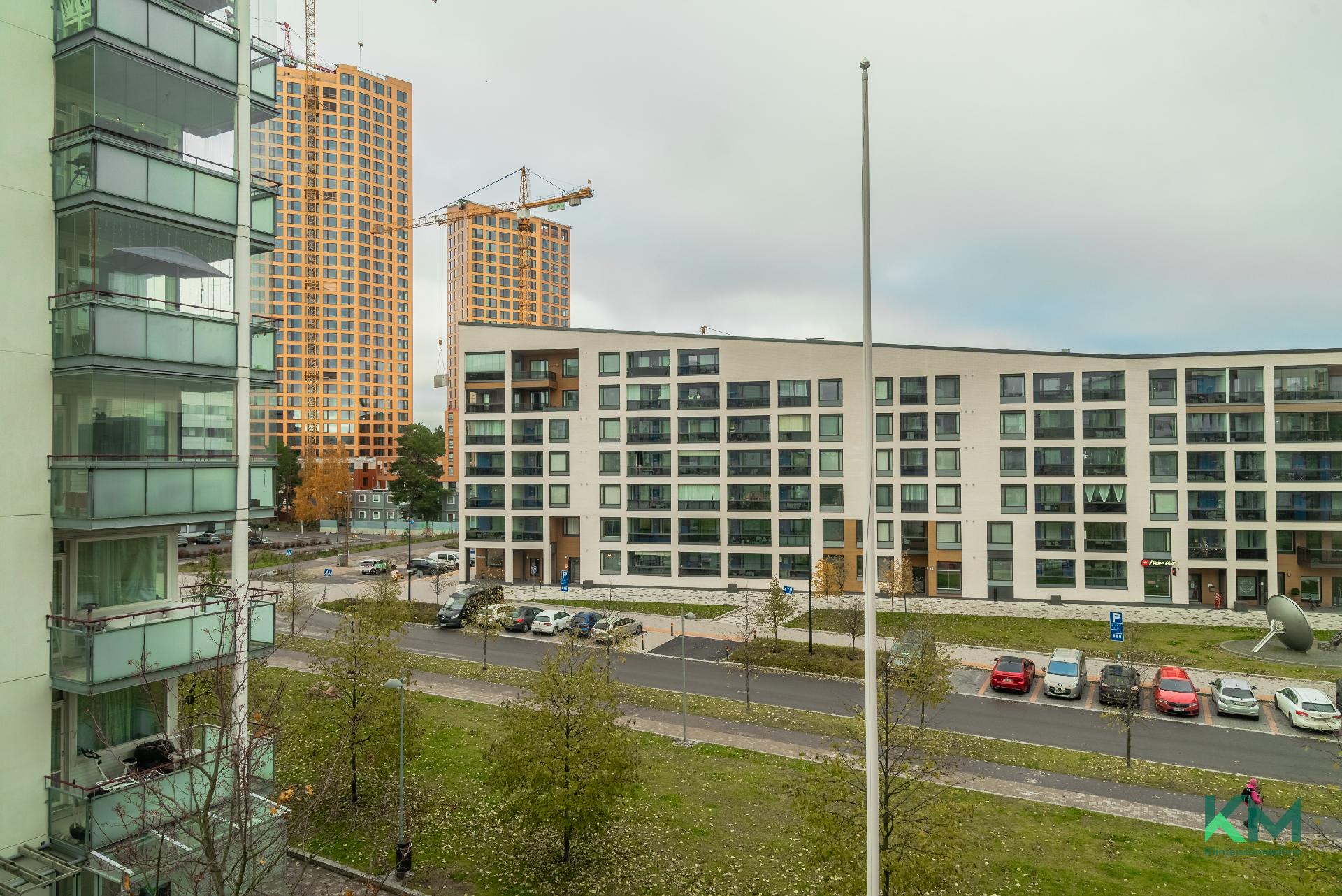 Näkymä makuuhuoneesta