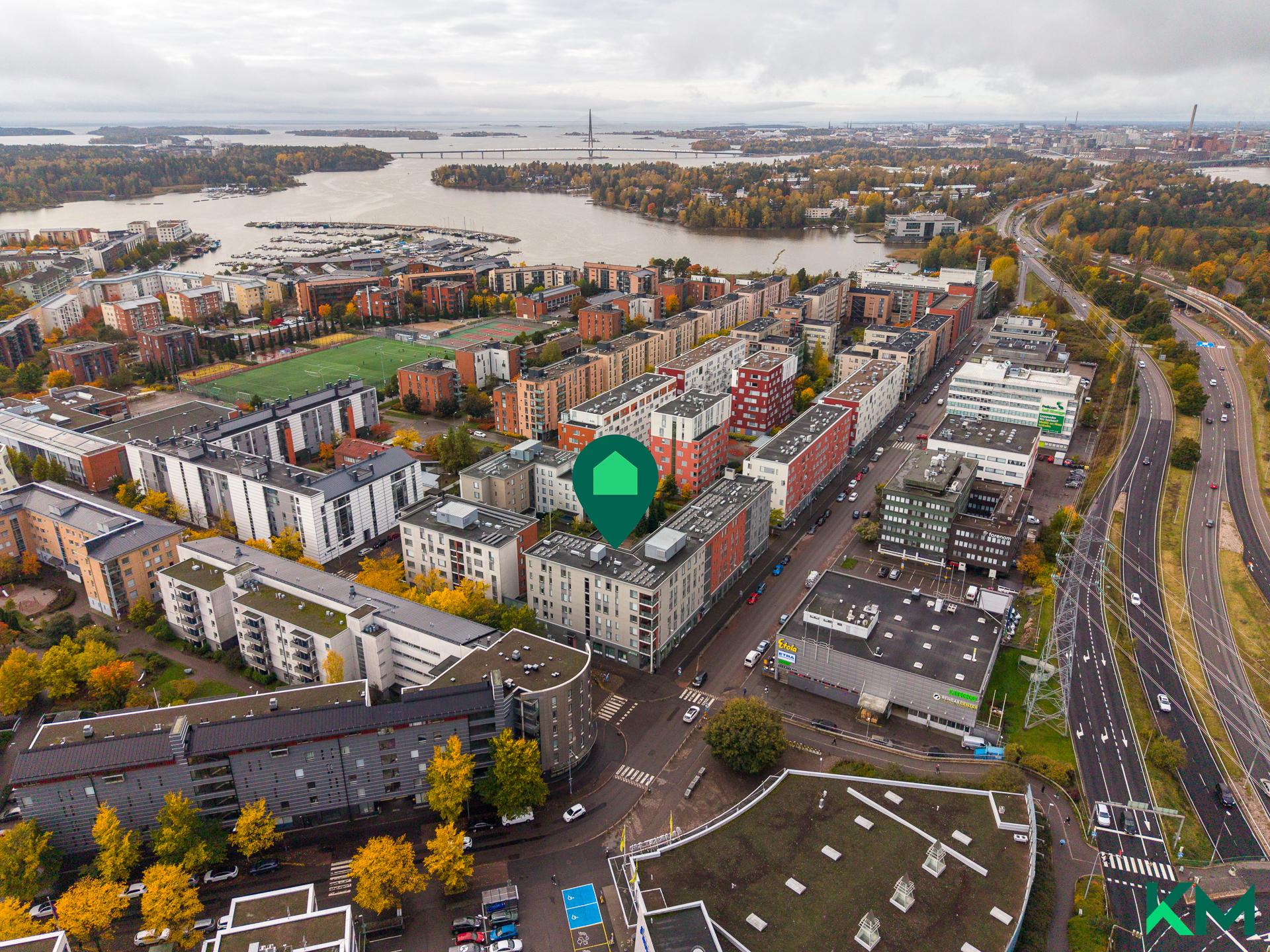 Hitsaajankatu 13, Herttoniemenranta, Helsinki