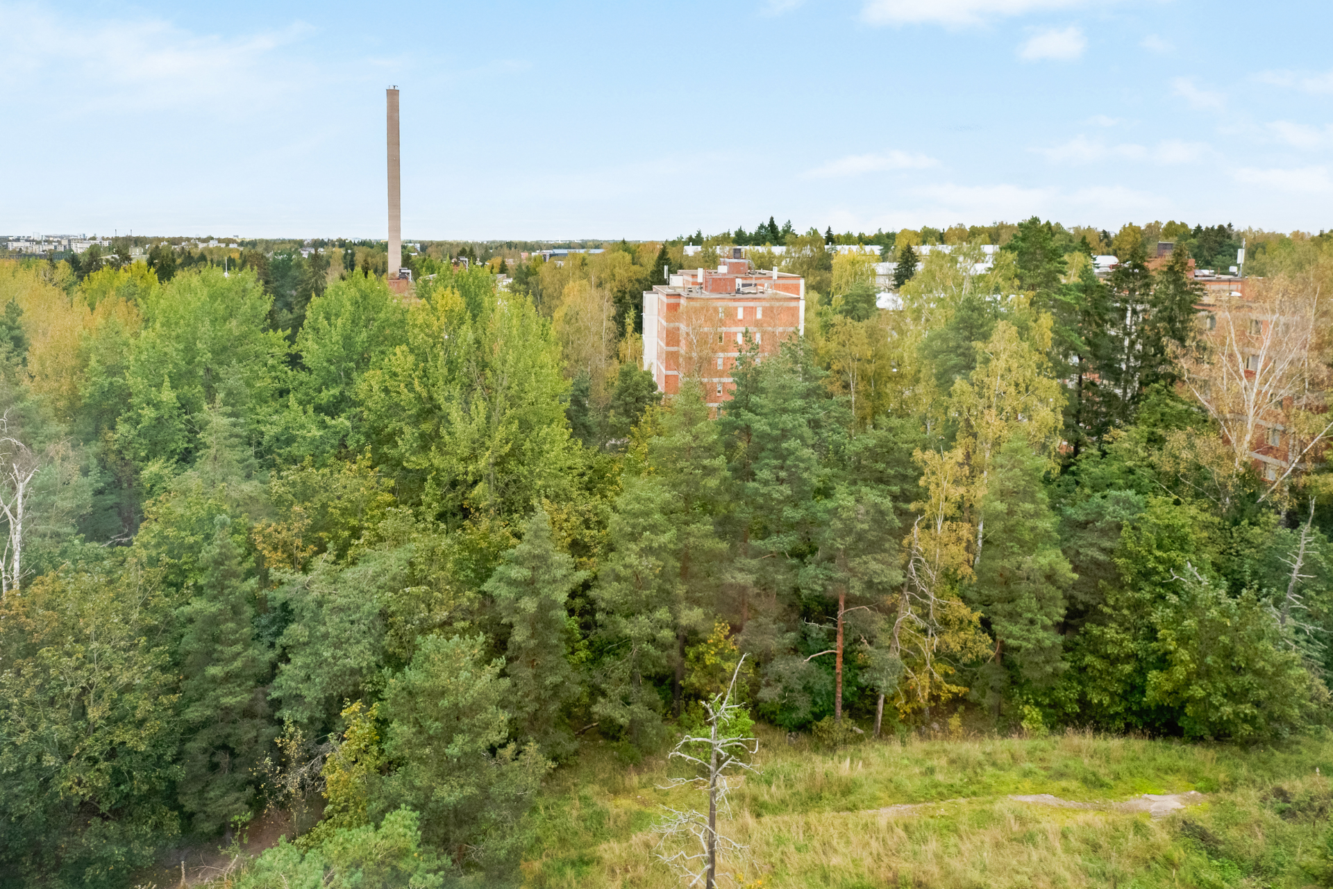 näkymä keittiön ikkunasta