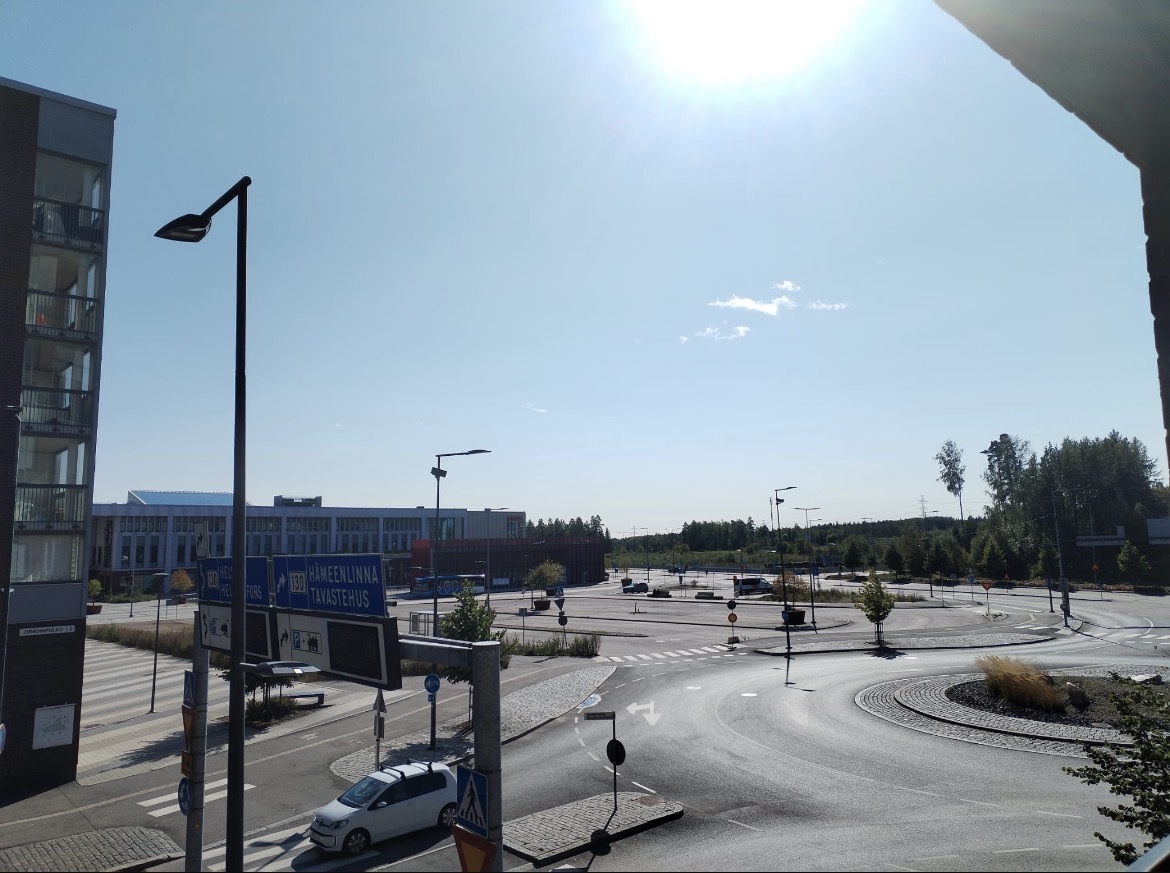 näkymää parvekkeelta