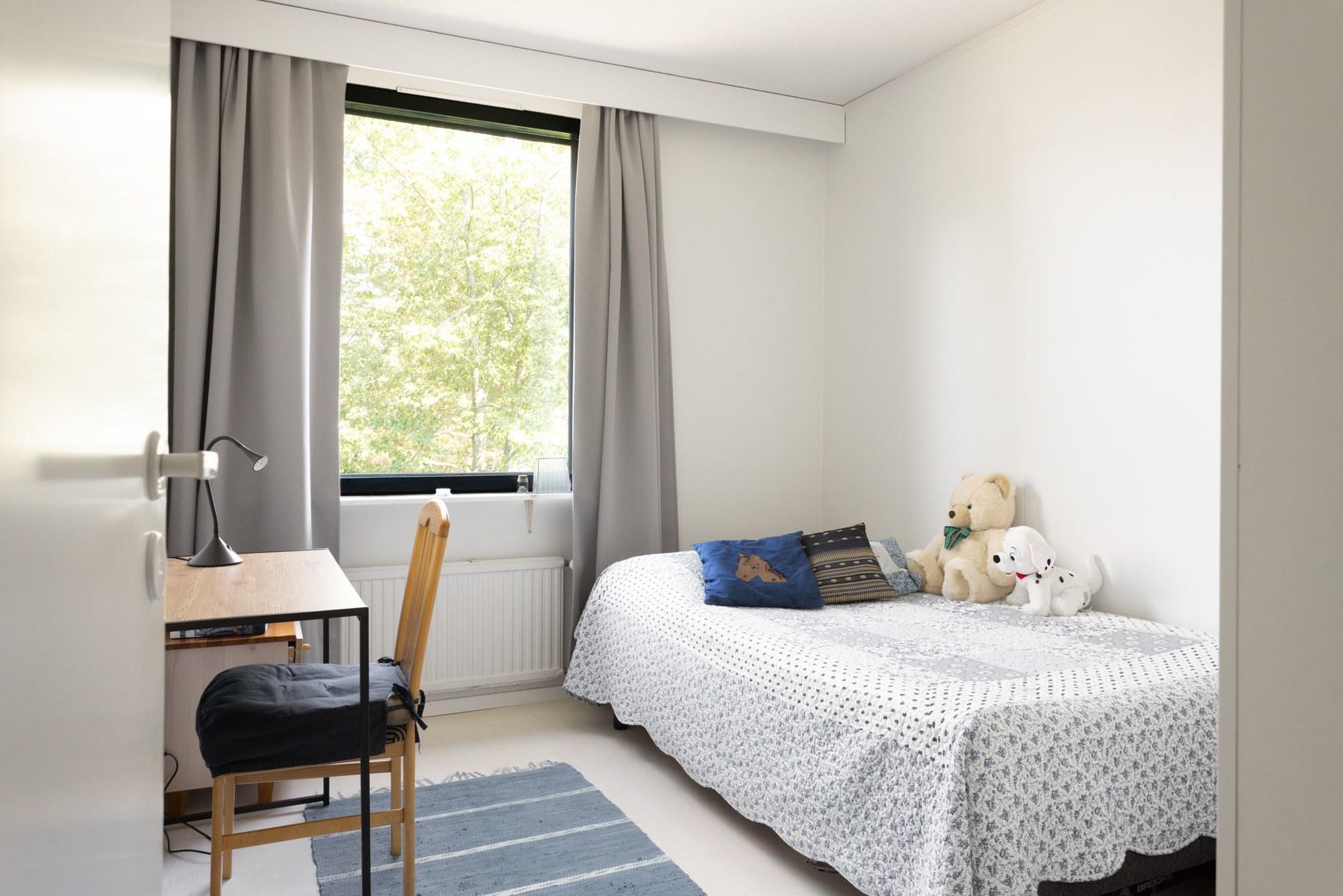 Tilavat makuuhuoneet