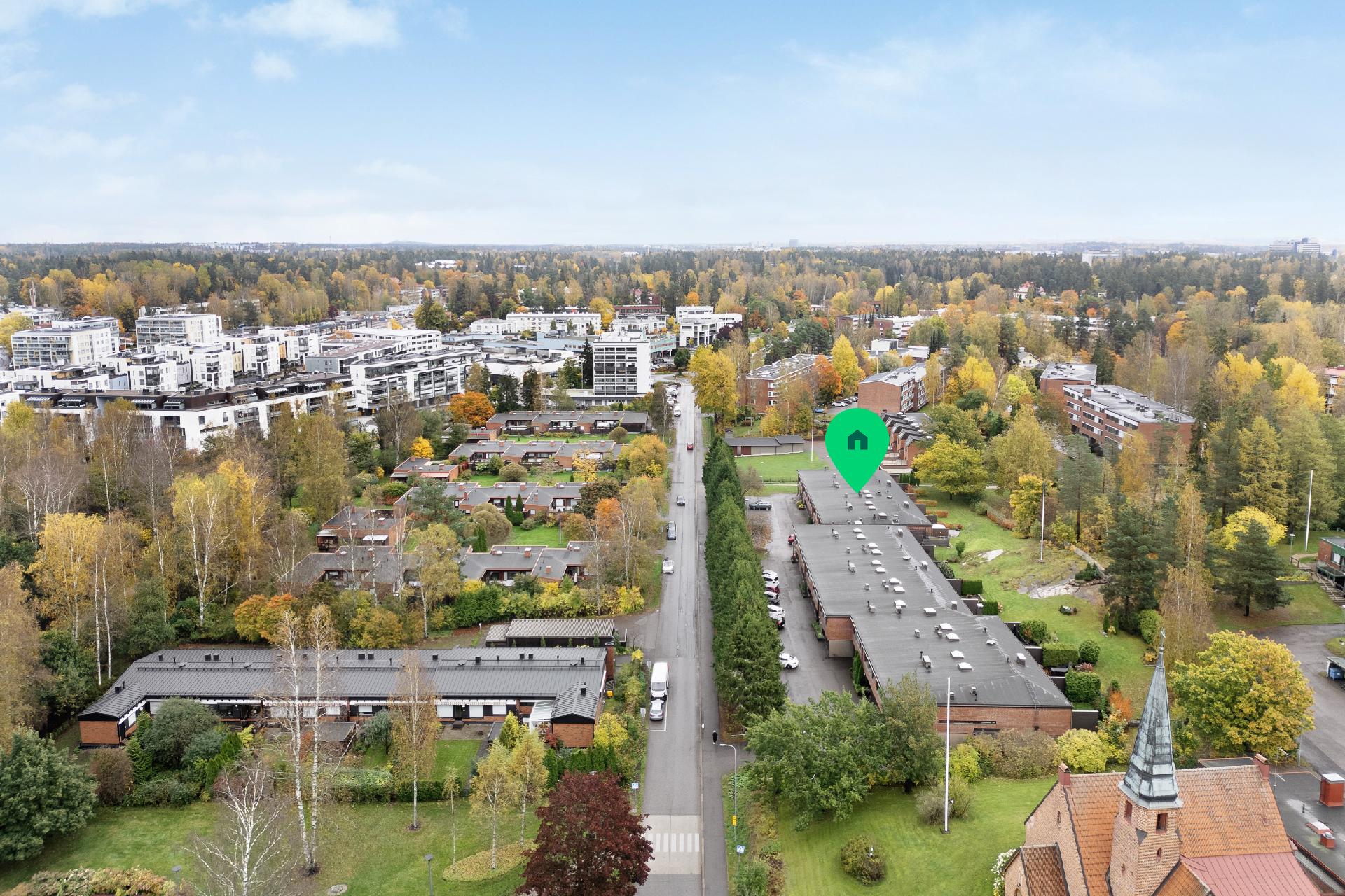 Kirkkotie 14-16, Kauniainen