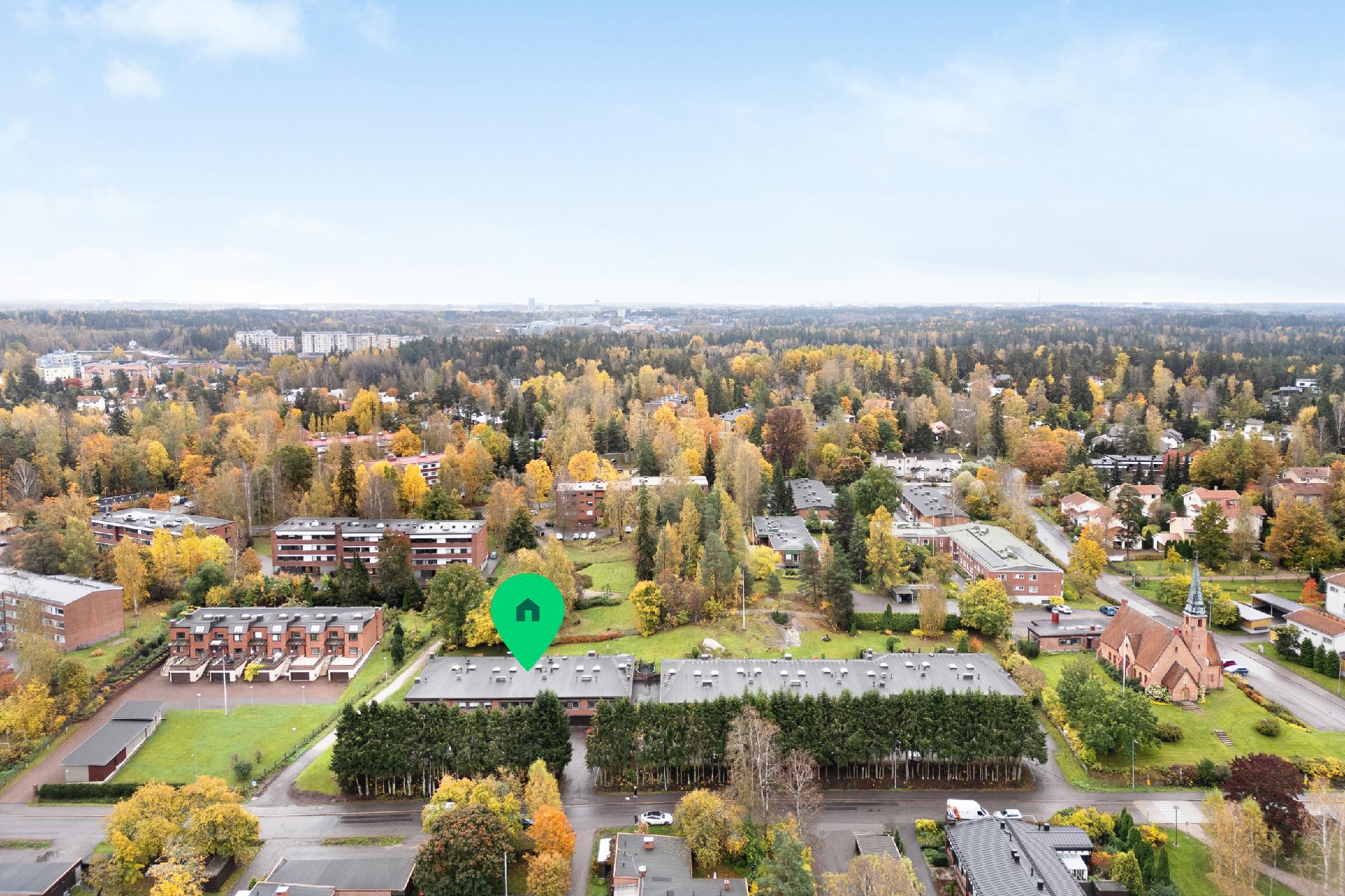 Kirkkotie 14-16, Kauniainen