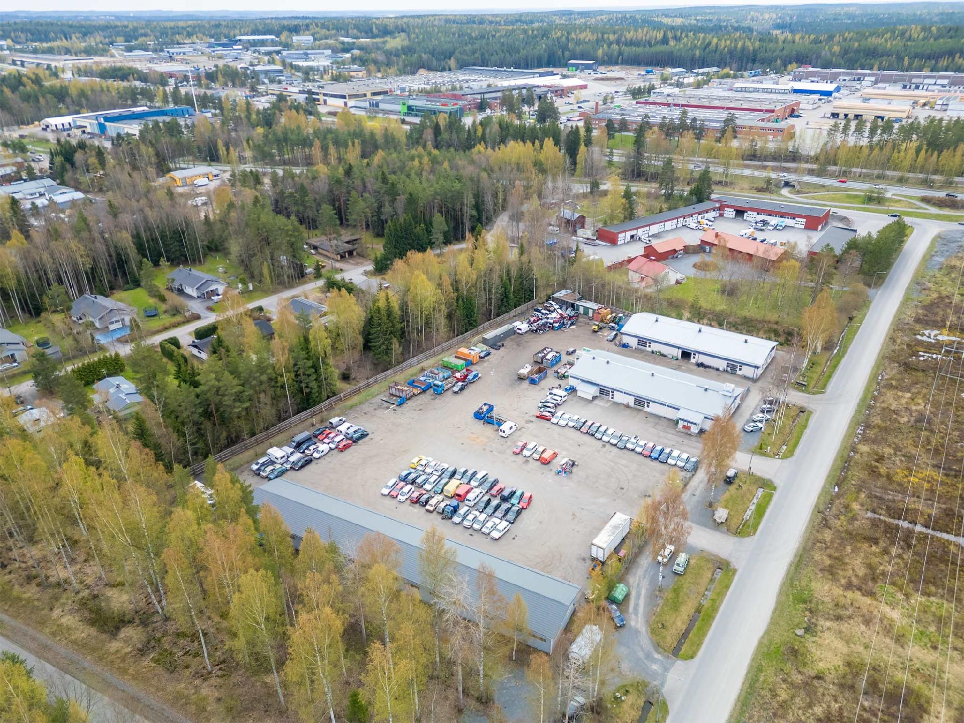 Koko alue 1,2 hehtaaria