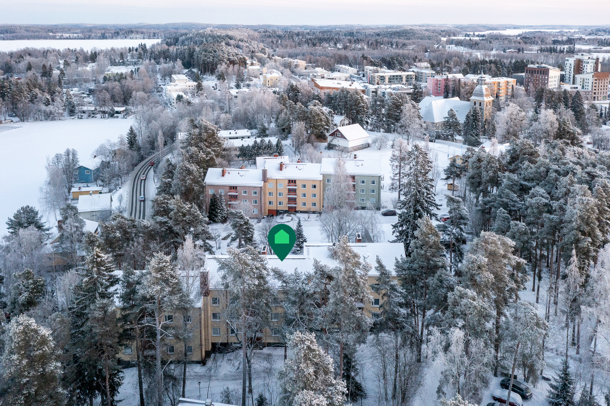 Tapulintie 14, Keskusta, Kangasala