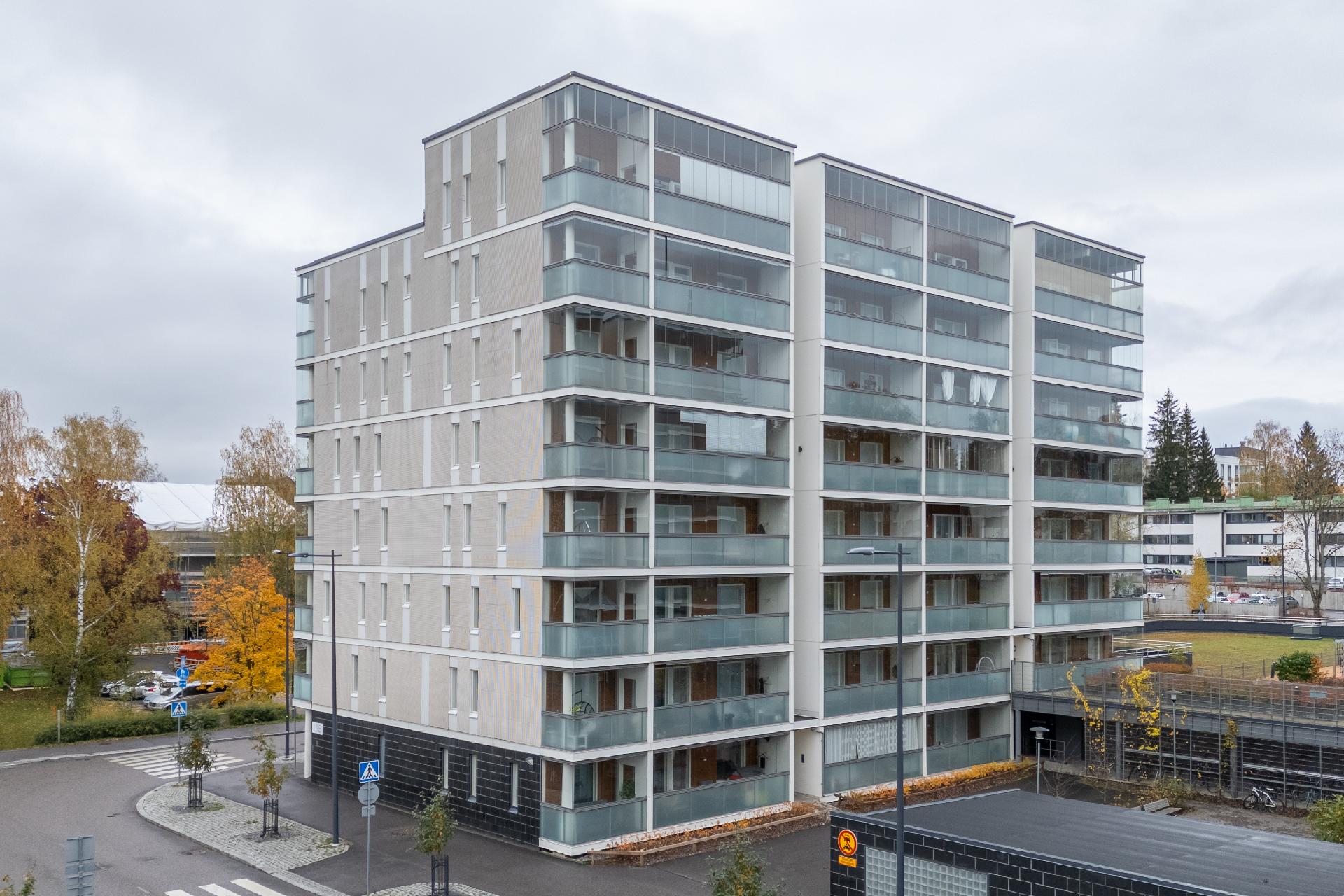 Taloyhtiön julkisivu