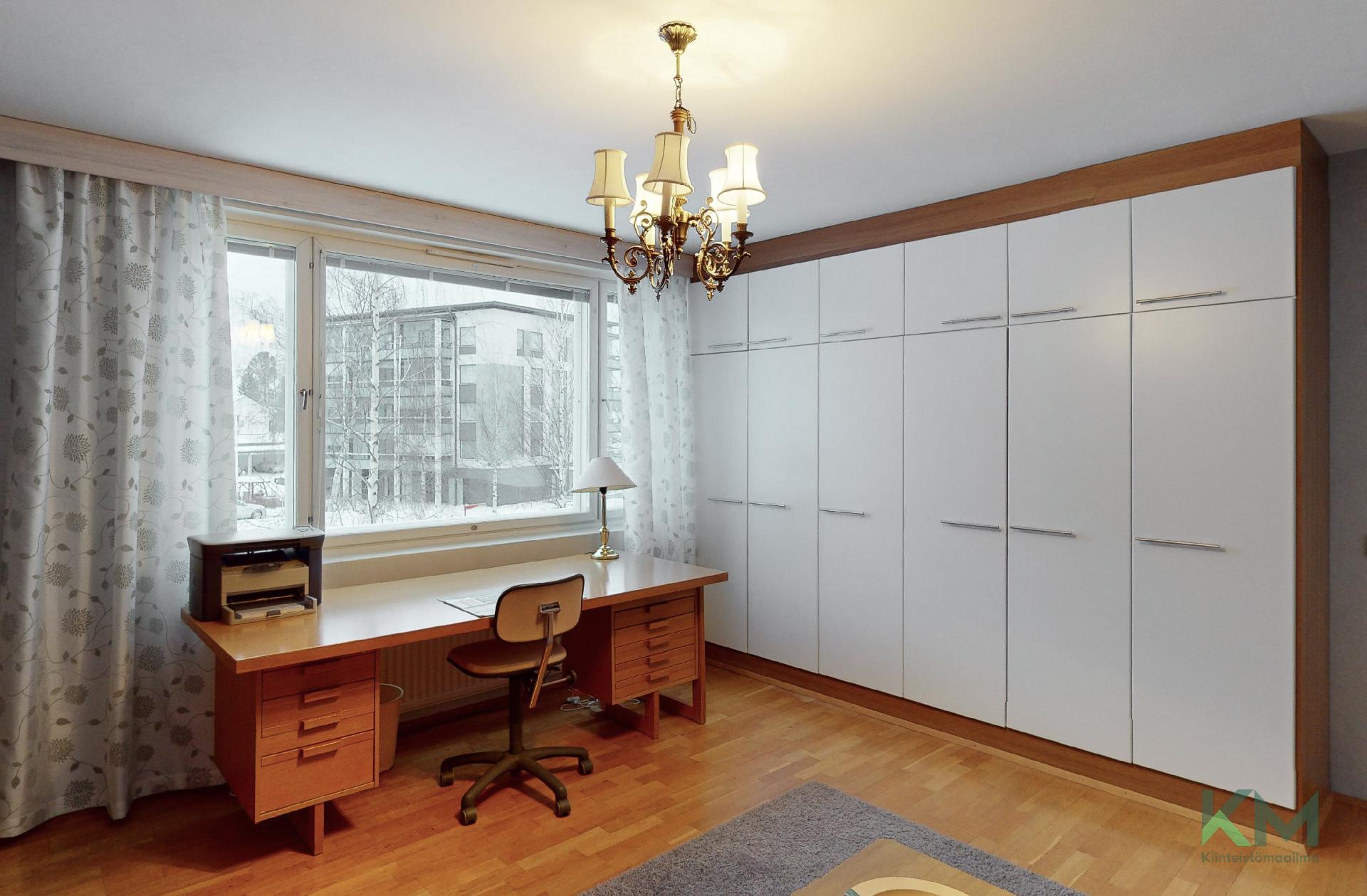 Työhuoneesta kiva näköala