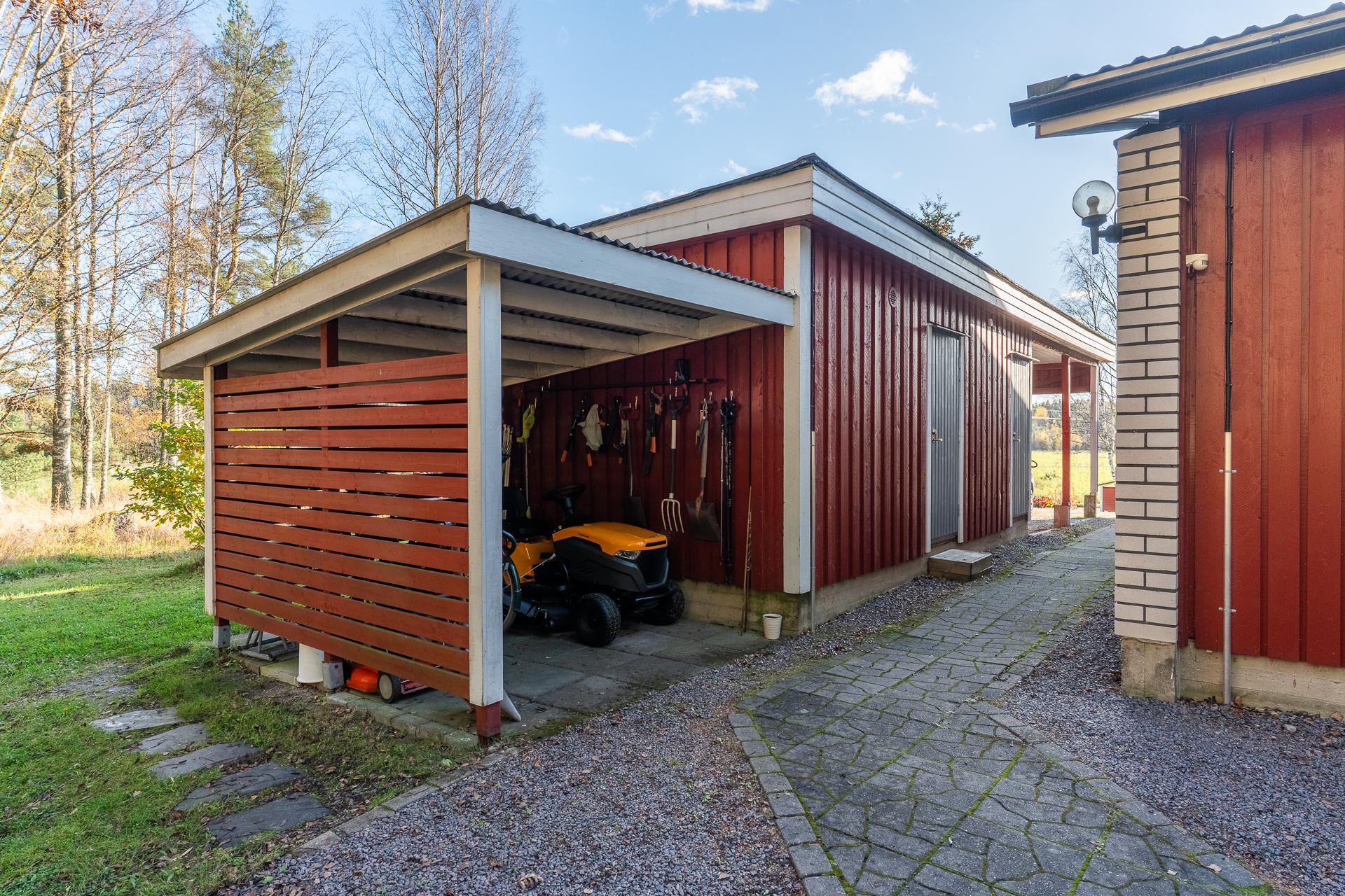 Varasto ja autokatos